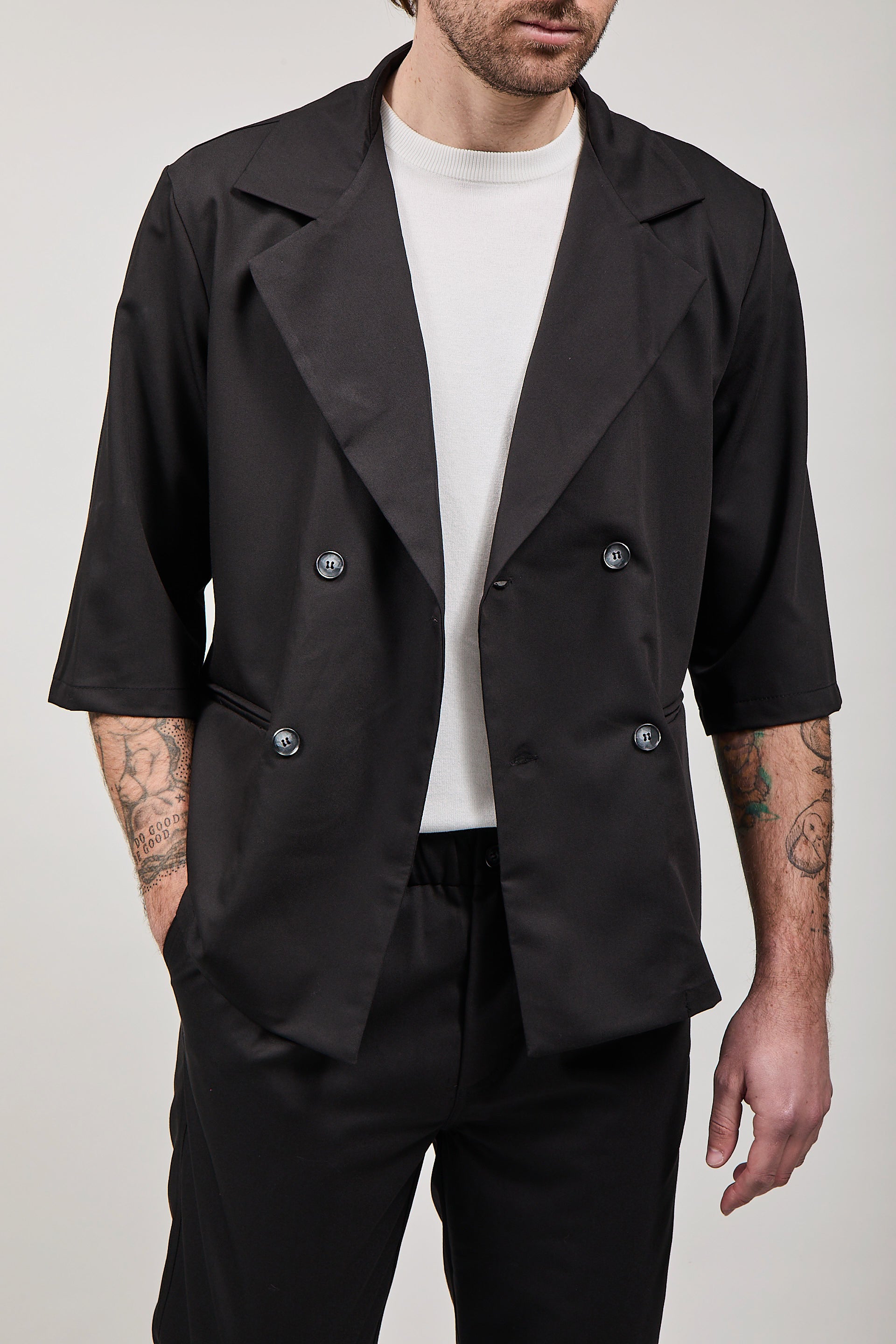 Coordinato Gianni Lupo Nero 034