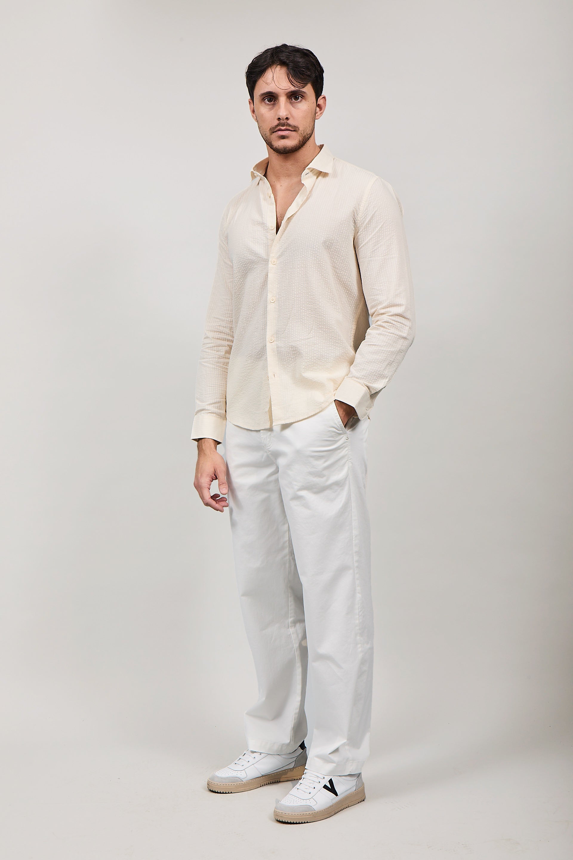 Camicia Hamaki-ho 1306 Beige