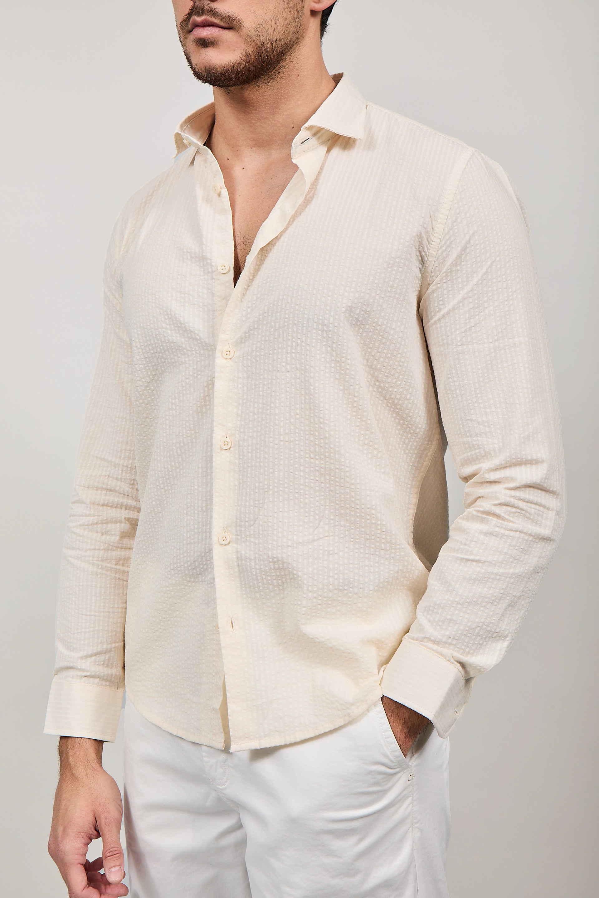 Camicia Hamaki-ho 1306 Beige