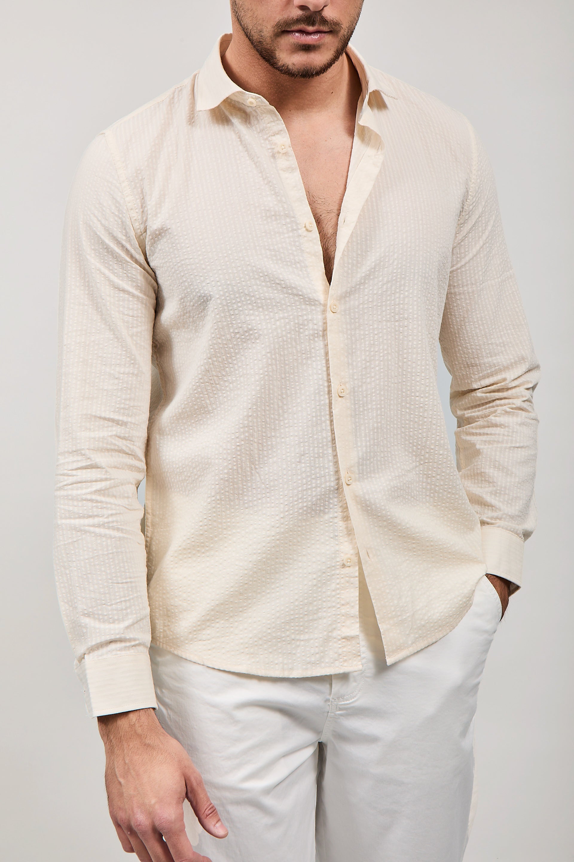 Camicia Hamaki-ho 1306 Beige