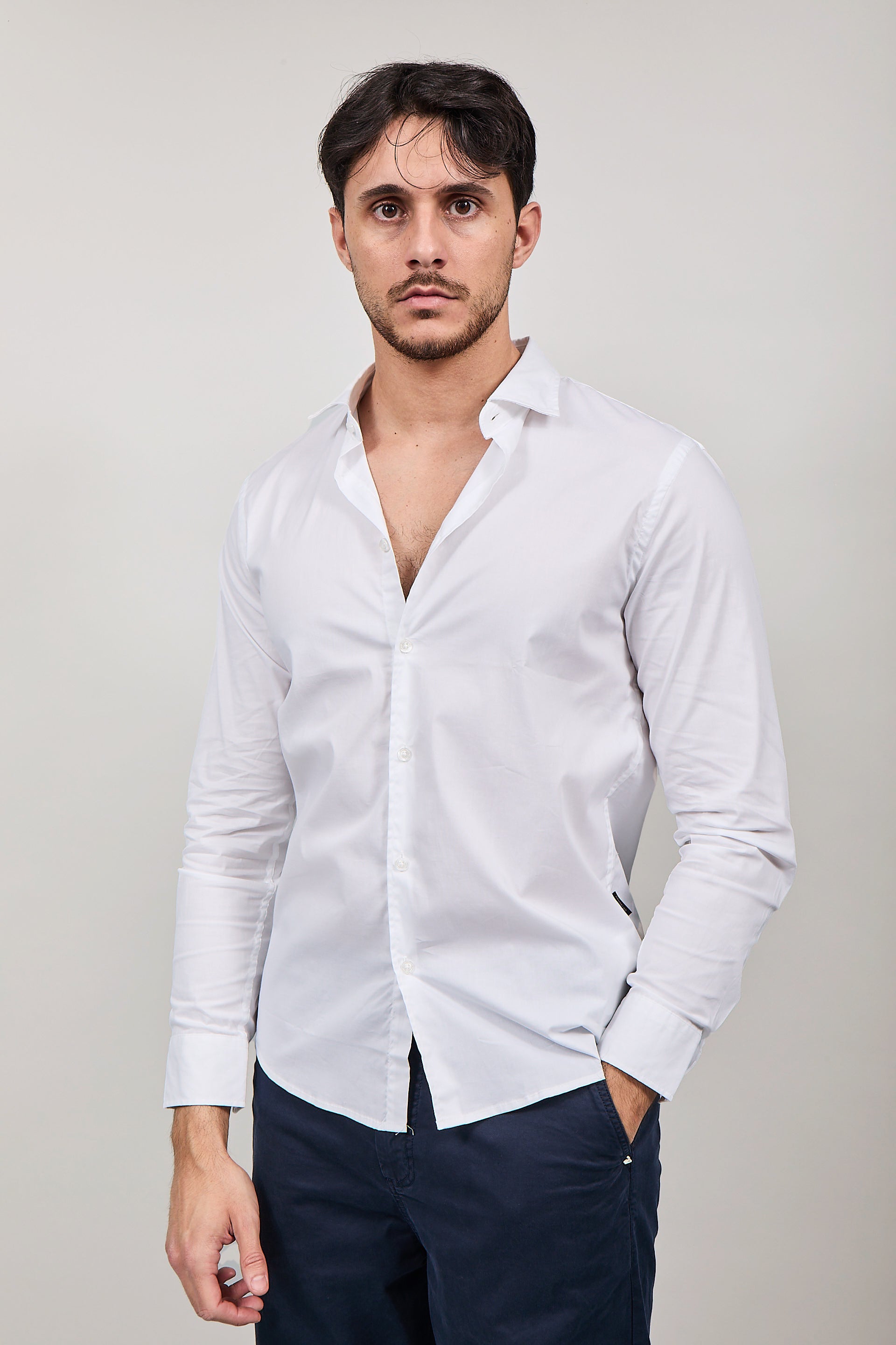 Camicia Hamaki-ho 1200 Bianca