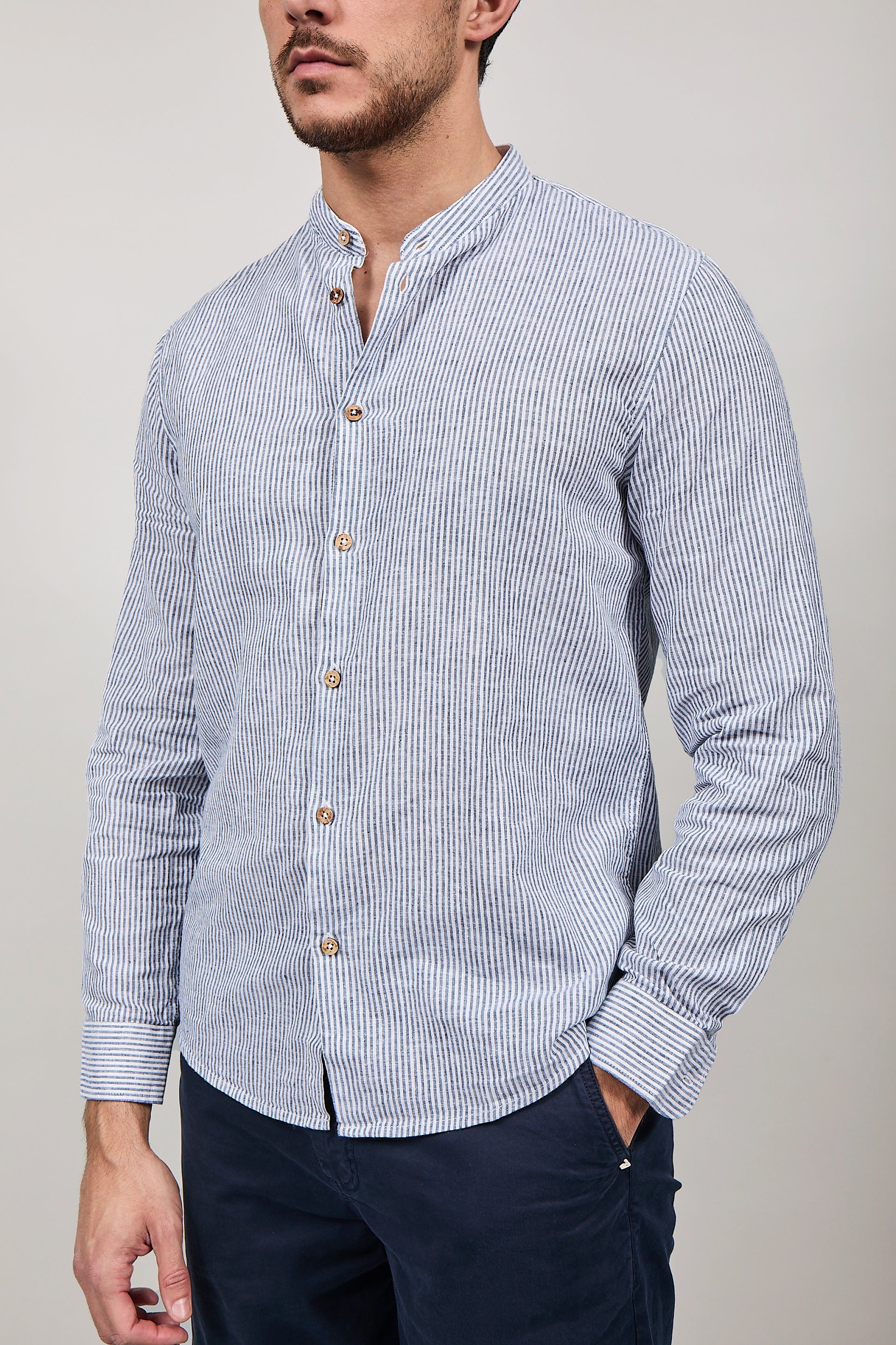 Camicia Hamaki-ho 1300 Blu