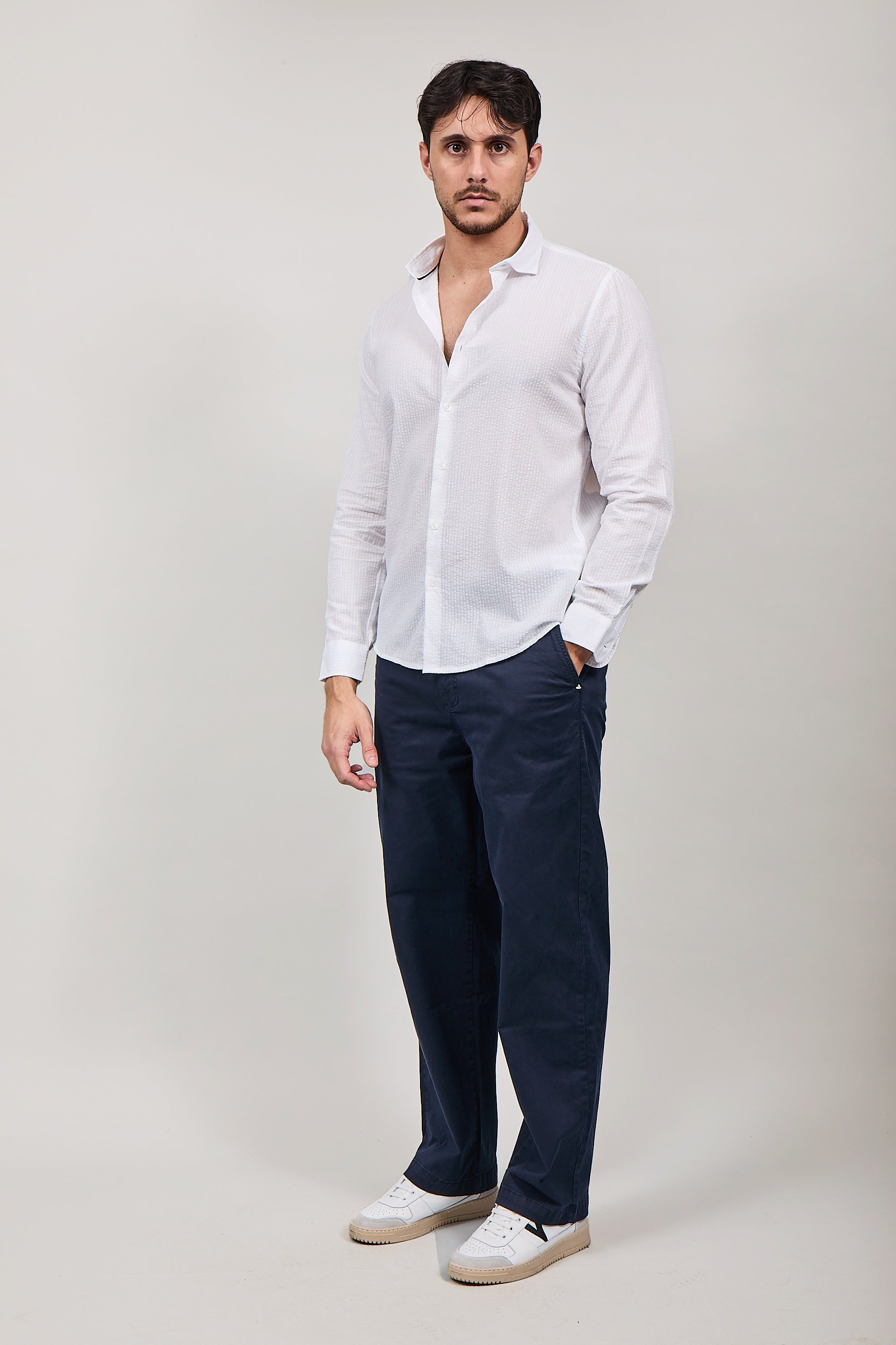 Camicia Hamaki-ho 1306 Bianca