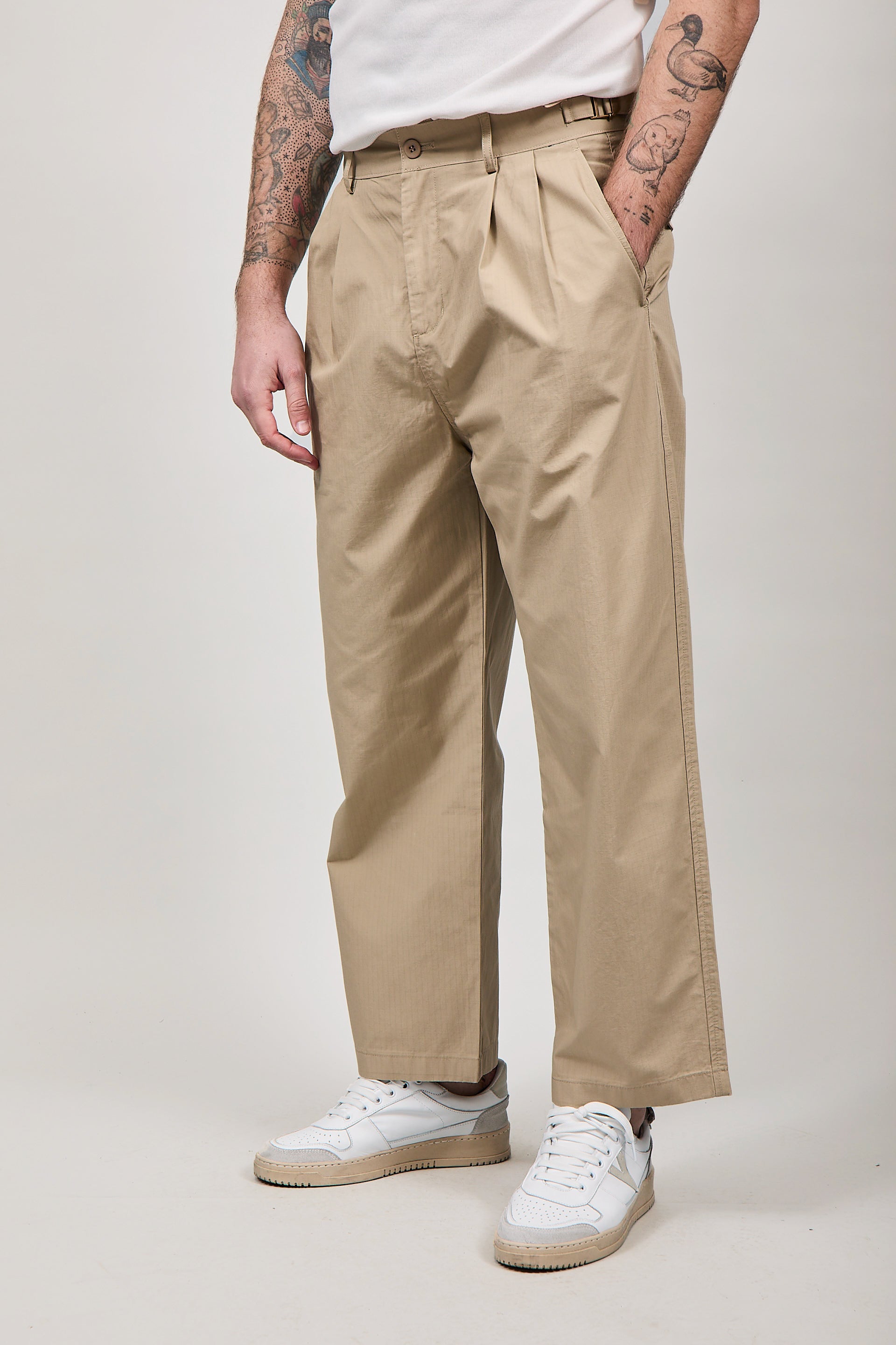 Pantaloni Gianni Lupo Double Label 082 Cammello