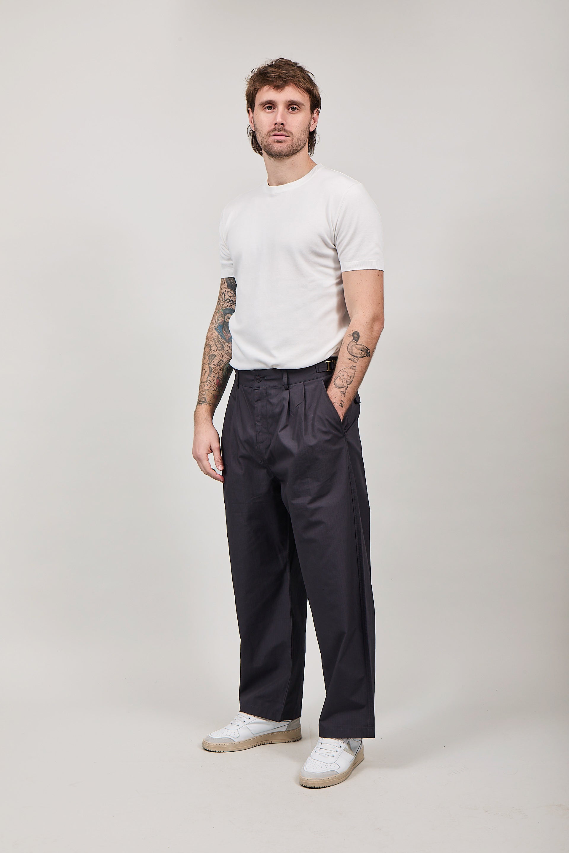 Pantaloni Gianni Lupo Double Label 082 Antracite