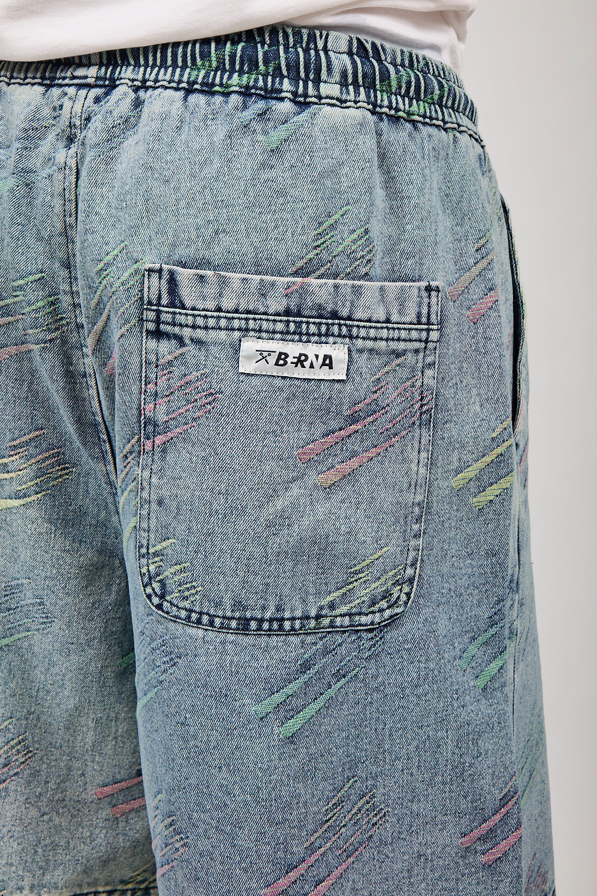 Bermuda Berna Denim Fluo