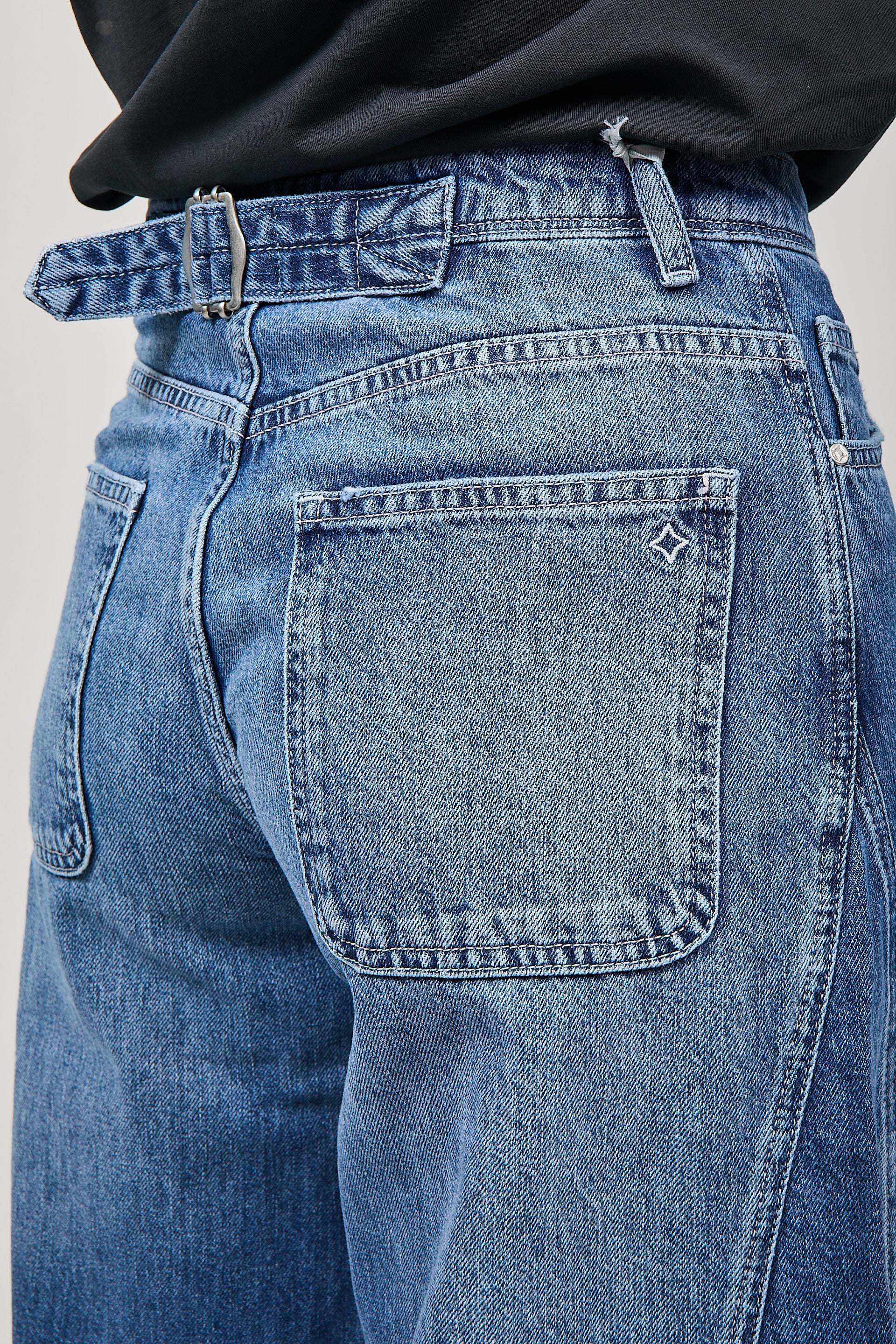 Jeans Pont Barrel wide leg G041