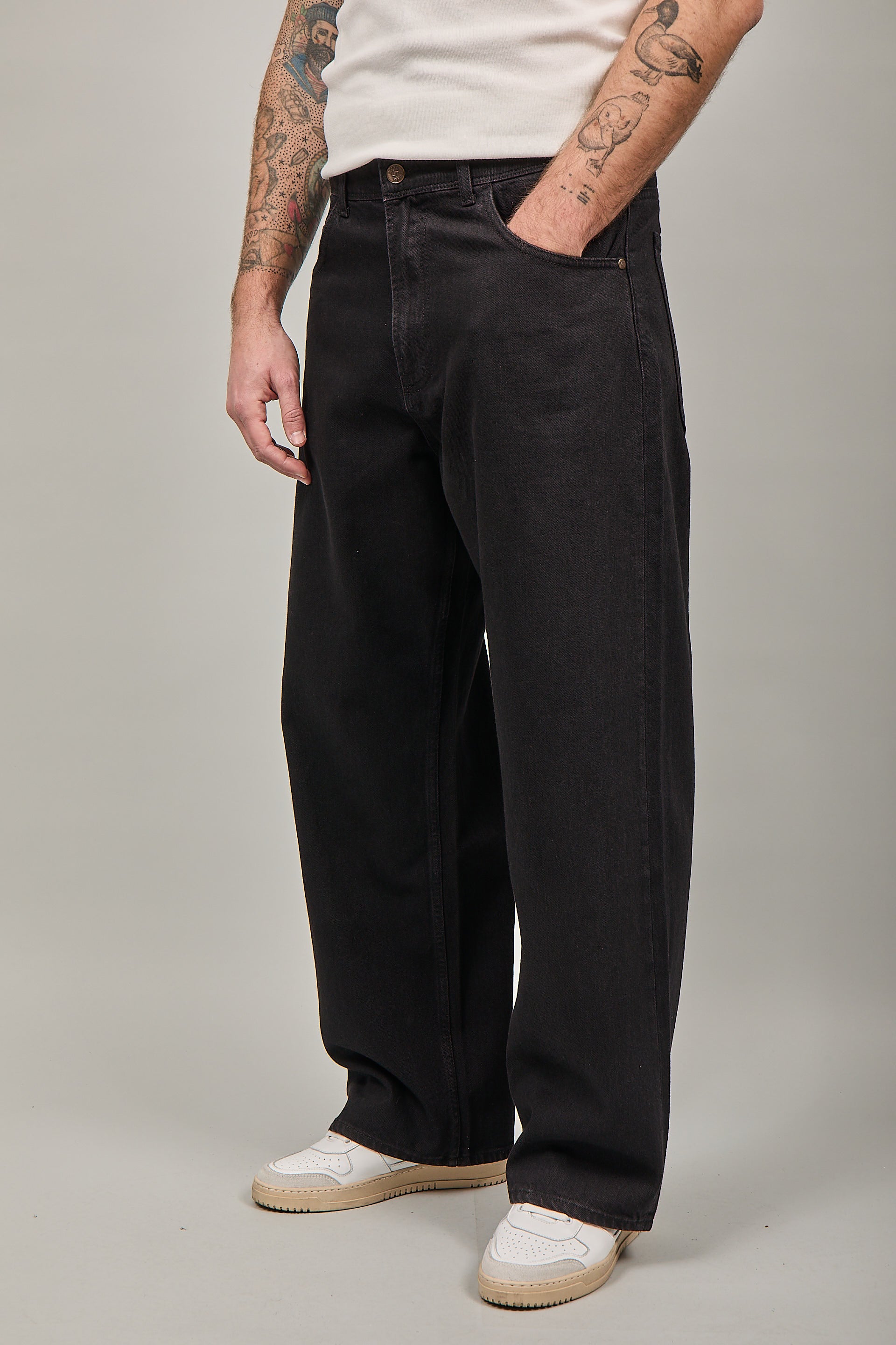 Jeans Pont Super Wide Rio Nero