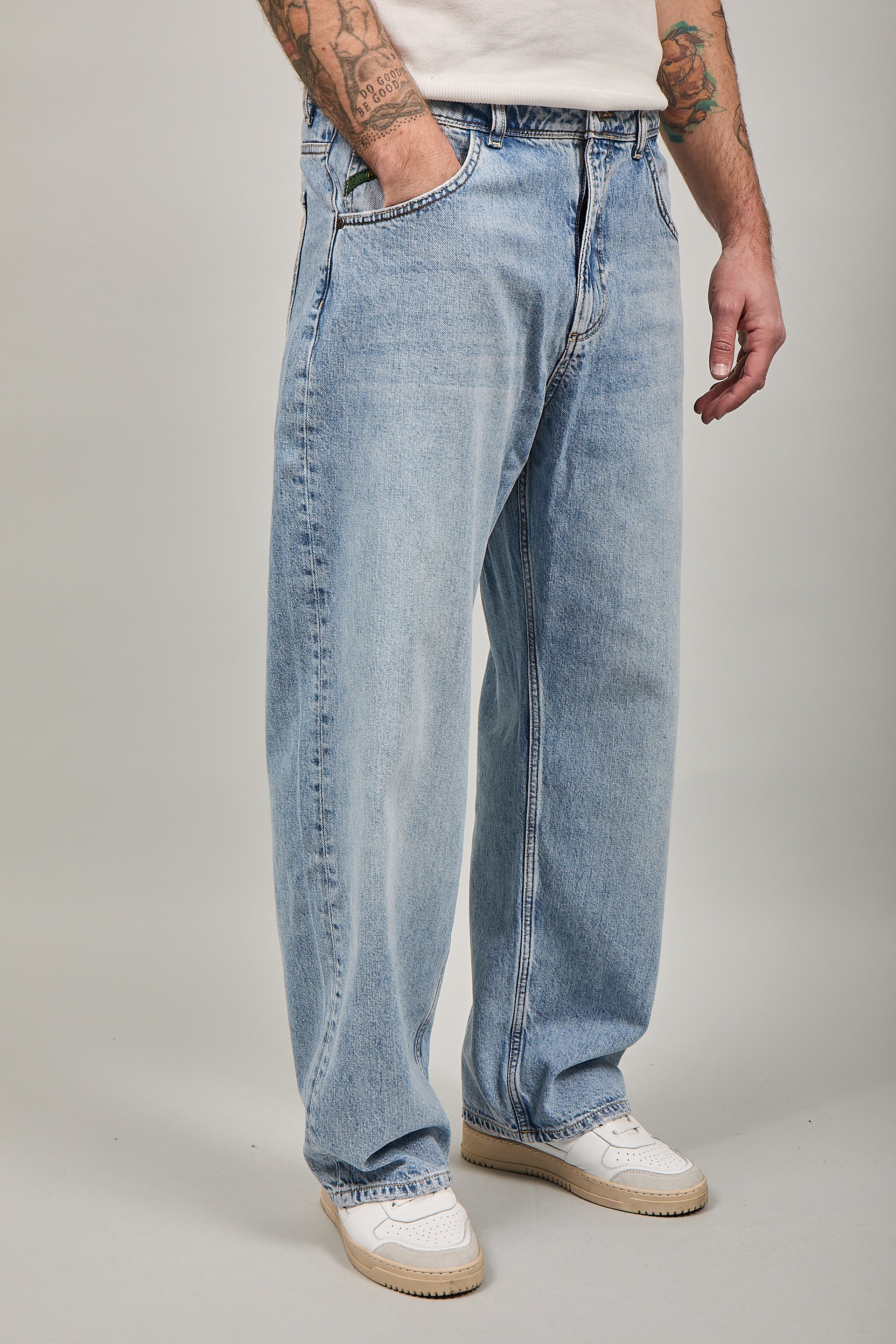 Jeans Pont Super Wide Rio Chiaro