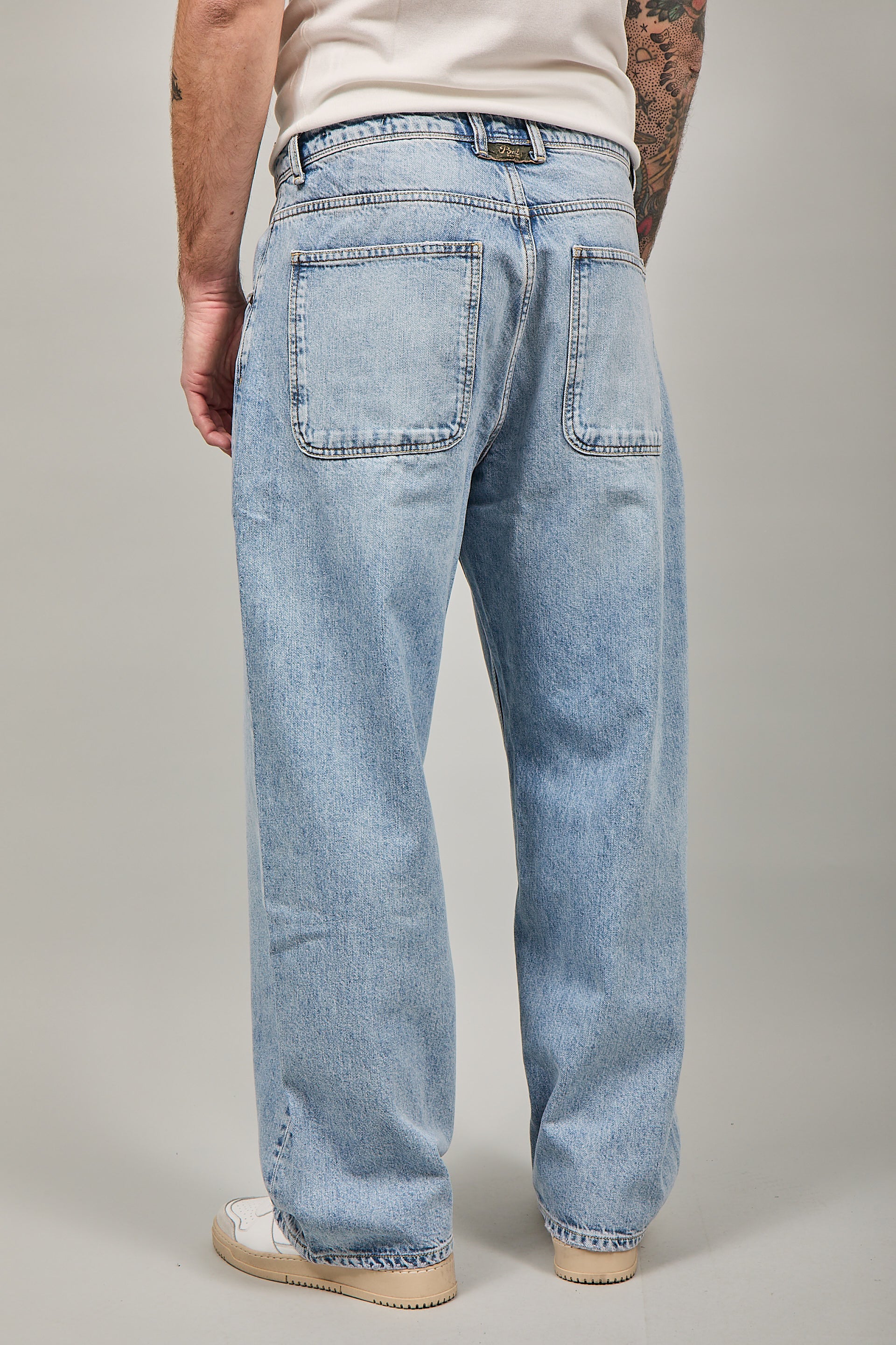 Jeans Pont Super Wide Rio Chiaro