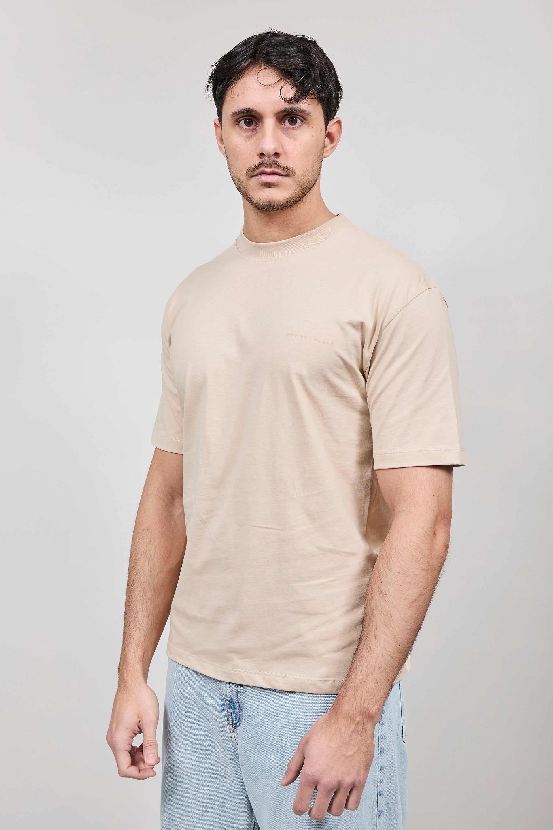 T-shirt Why Not Brand MS74 Beige