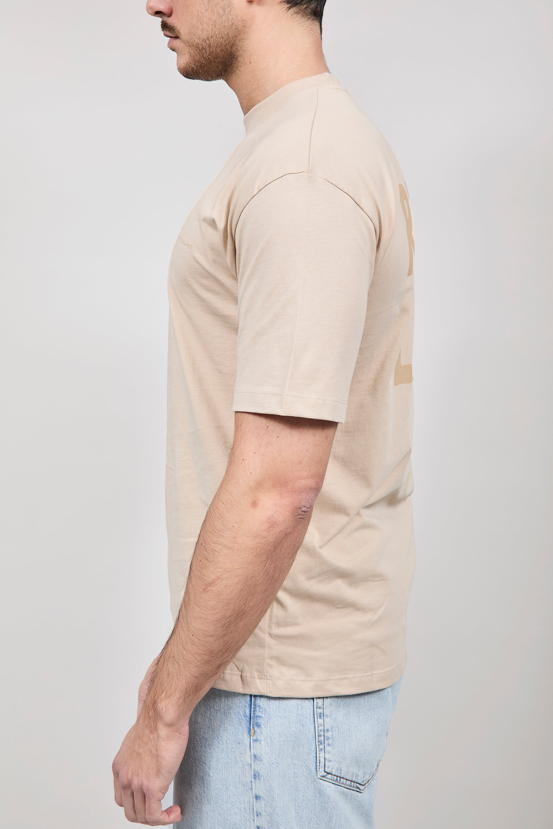 T-shirt Why Not Brand MS74 Beige