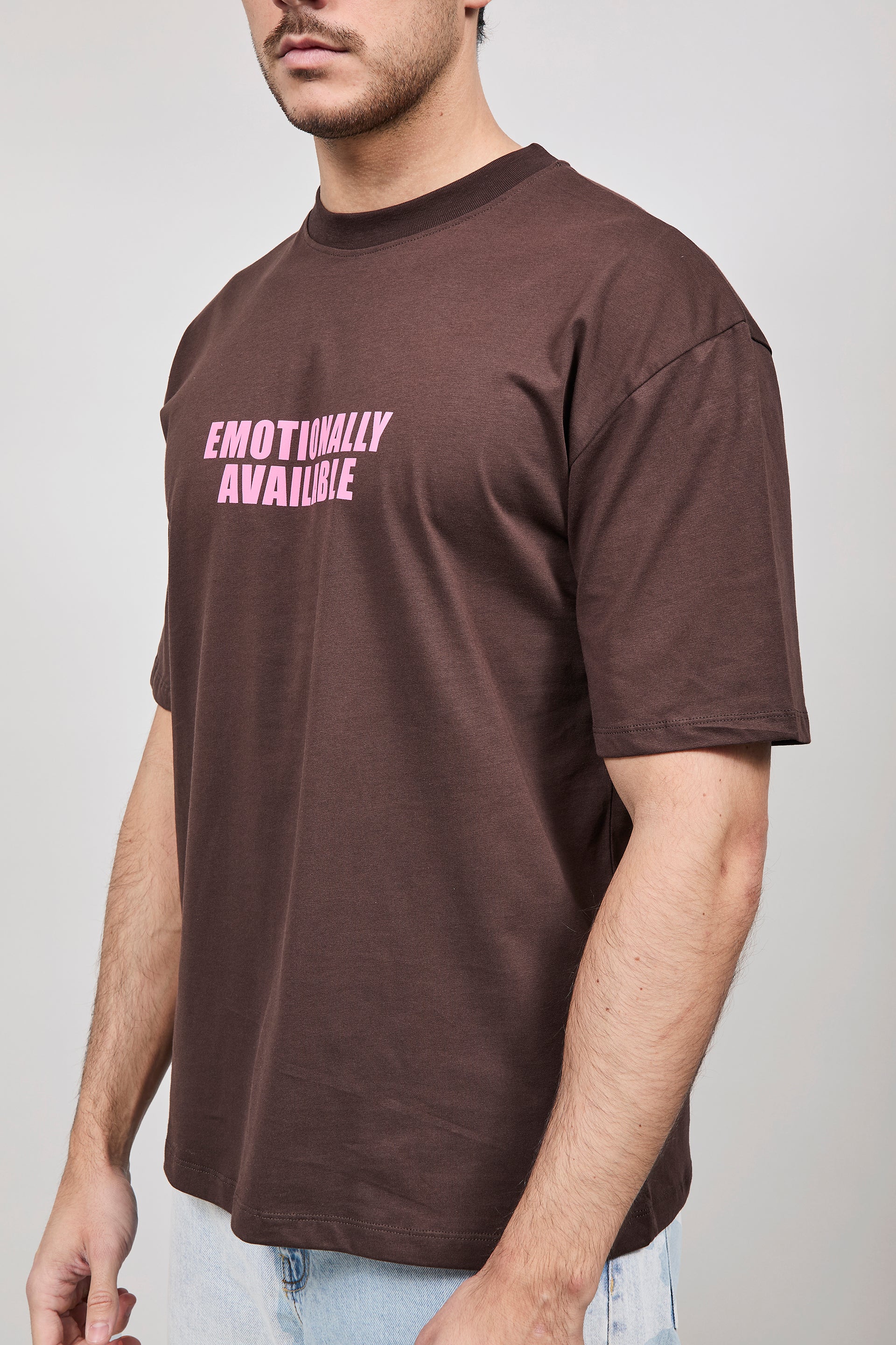 T-shirt Why Not Brand MS78 emotion Marrone