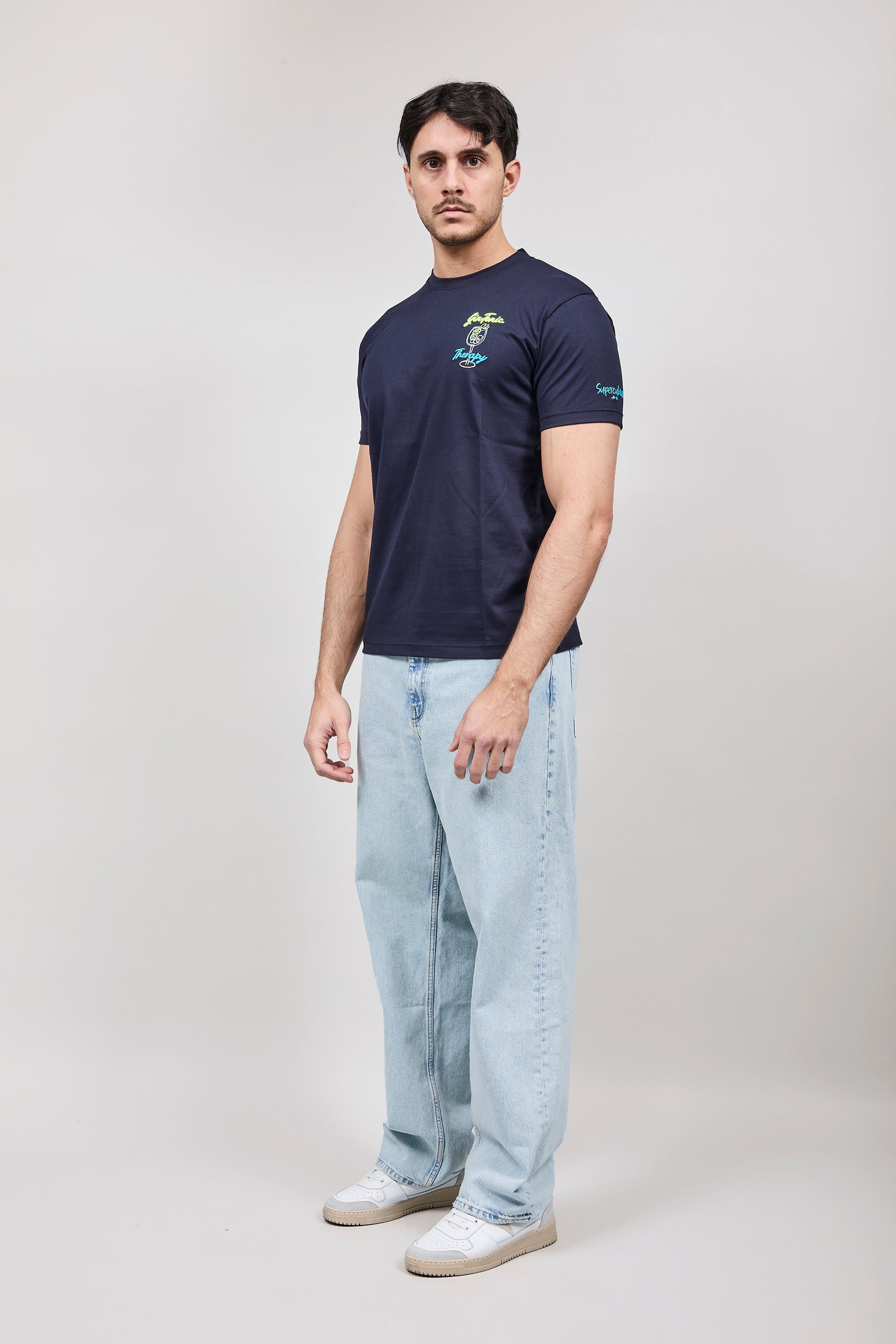 T-shirt Superculture Blu A1839