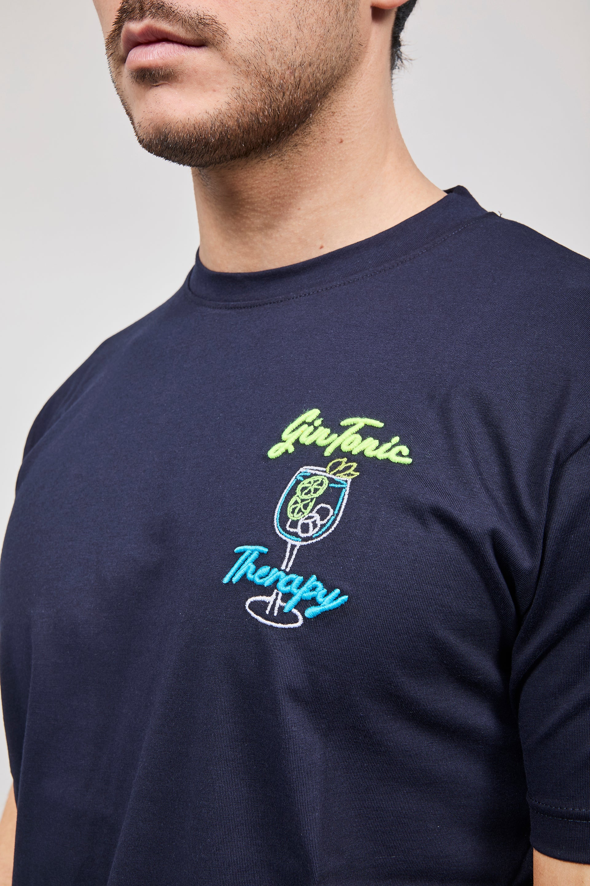 T-shirt Superculture Blu A1839