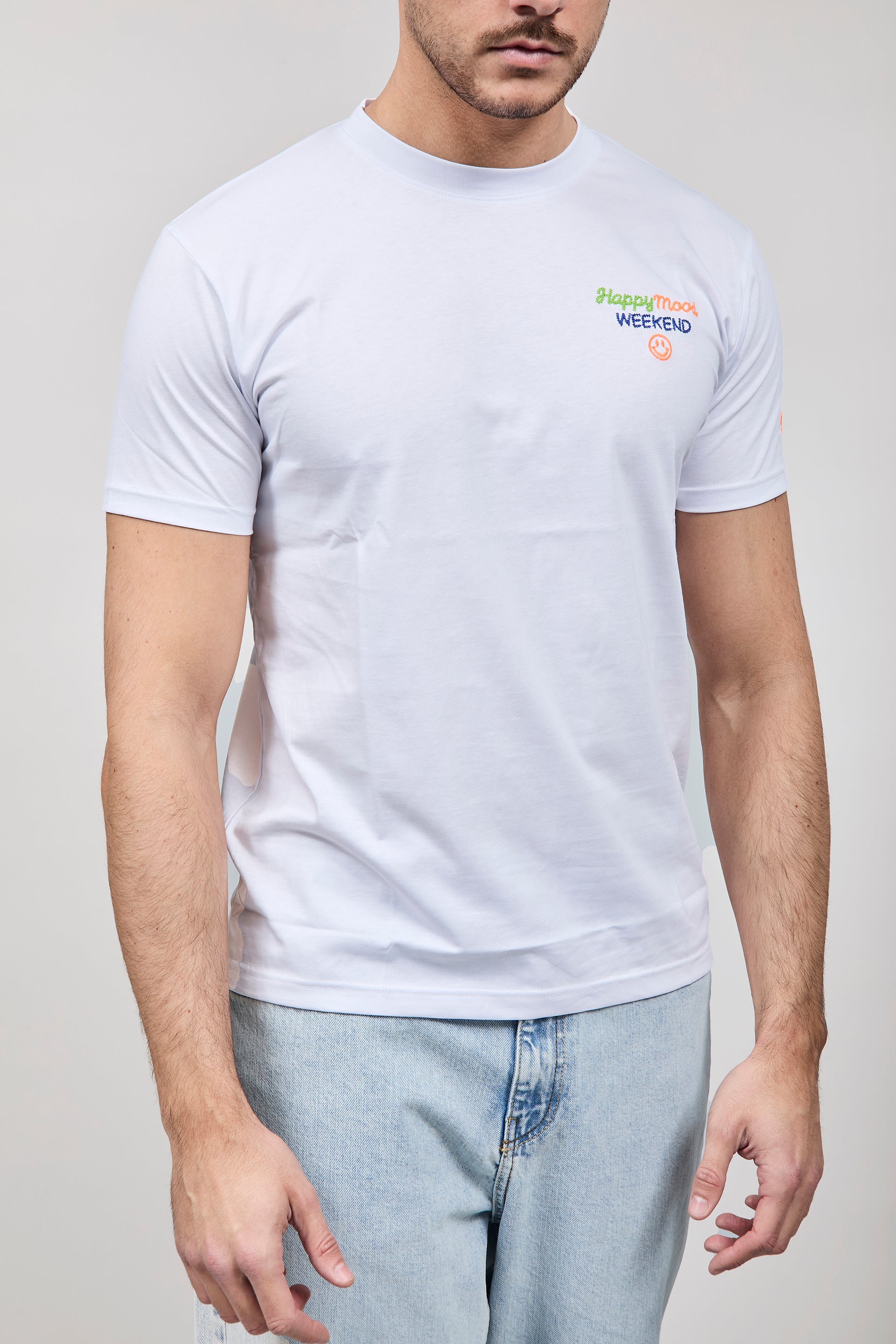 T-shirt Superculture Bianca A1853