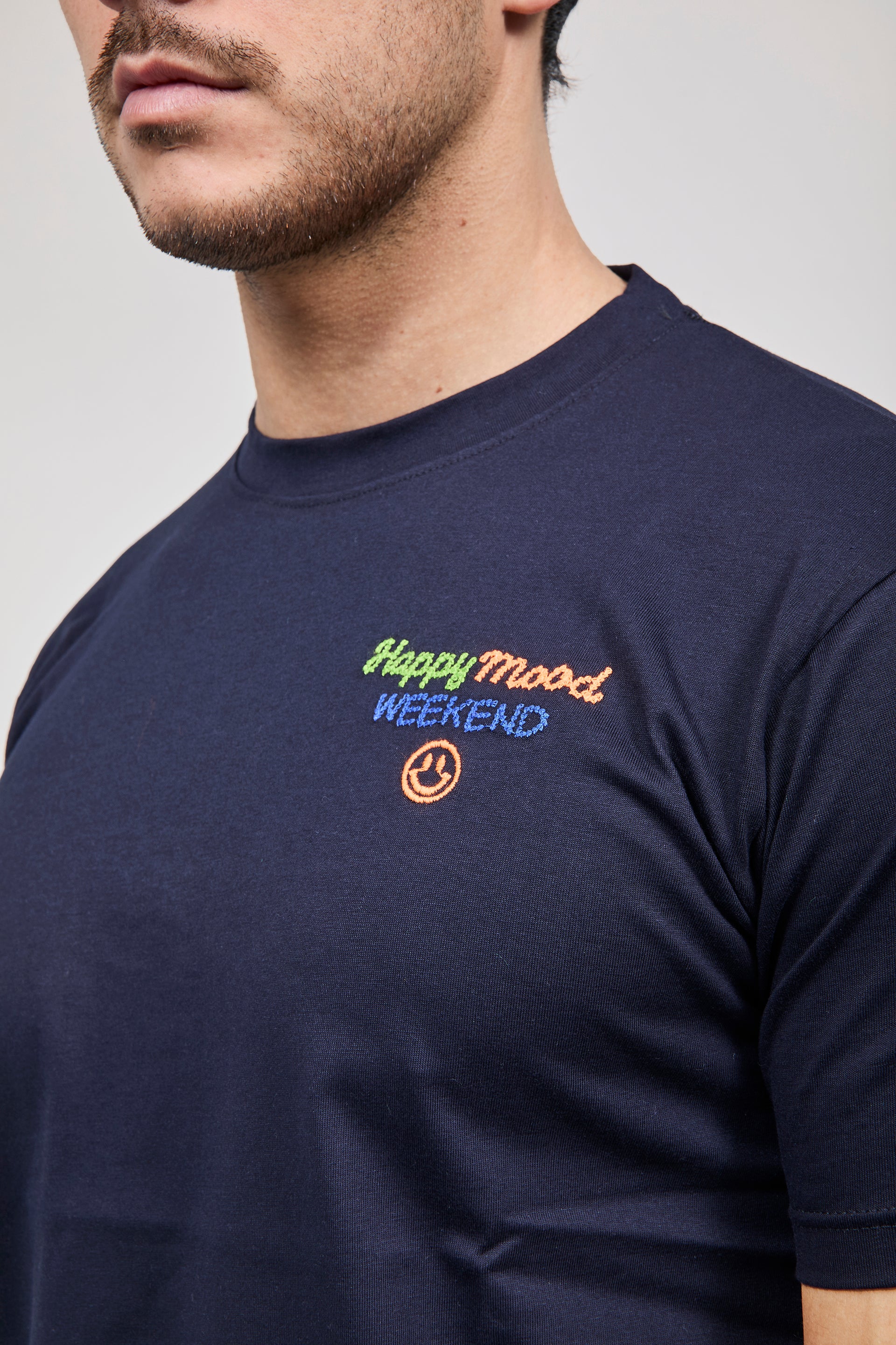 T-shirt Superculture Blu A1853