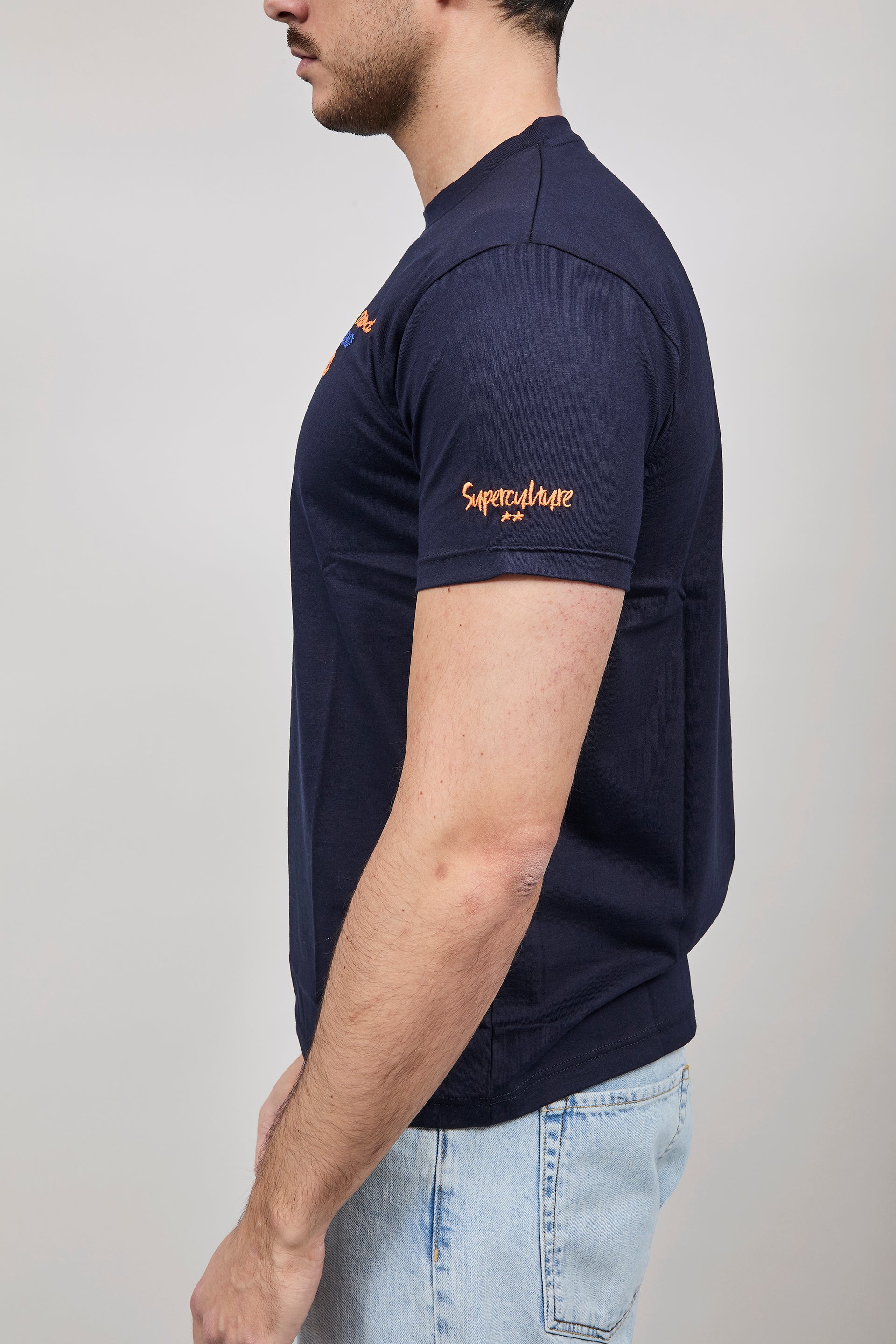 T-shirt Superculture Blu A1853