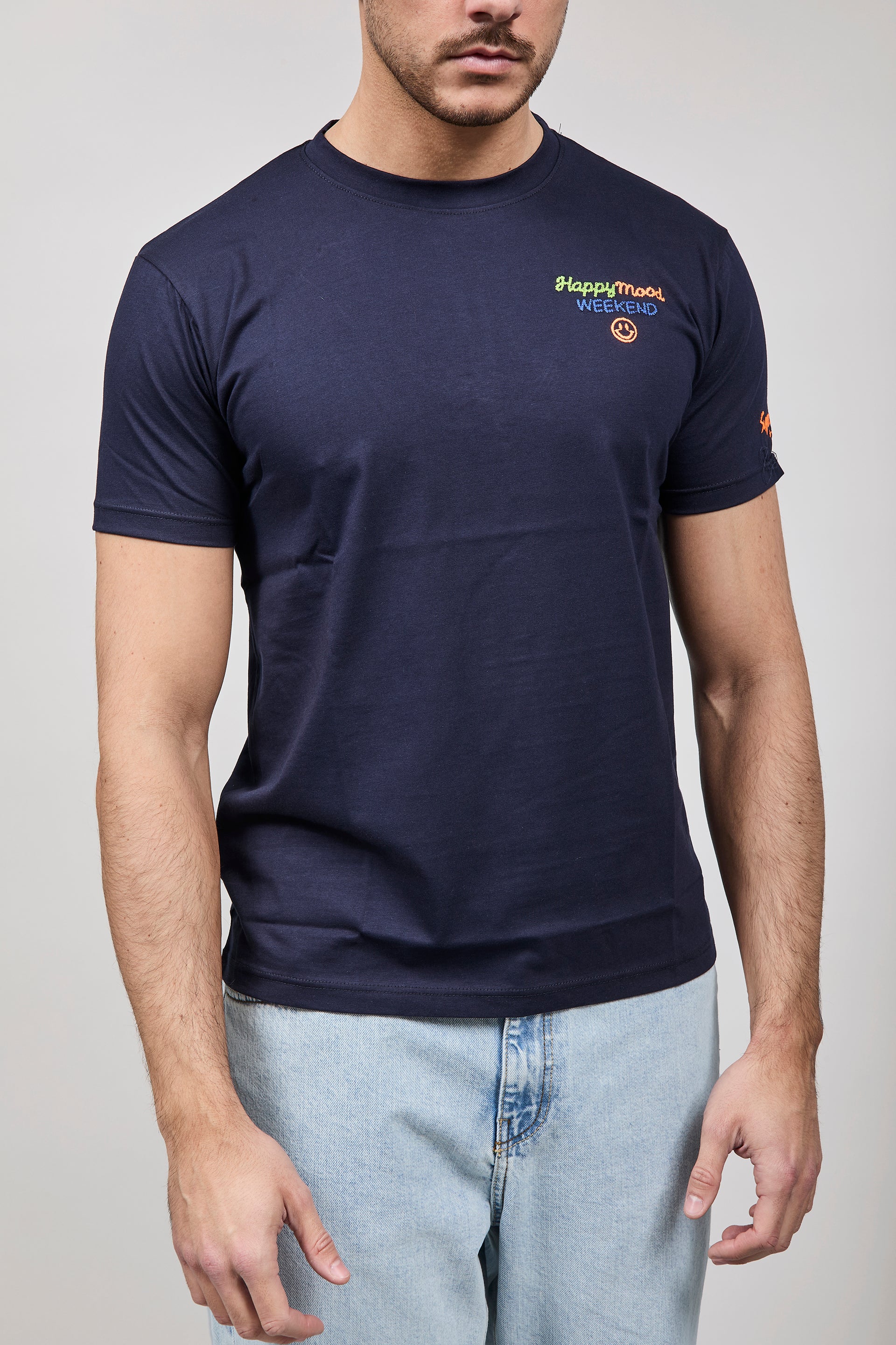 T-shirt Superculture Blu A1853