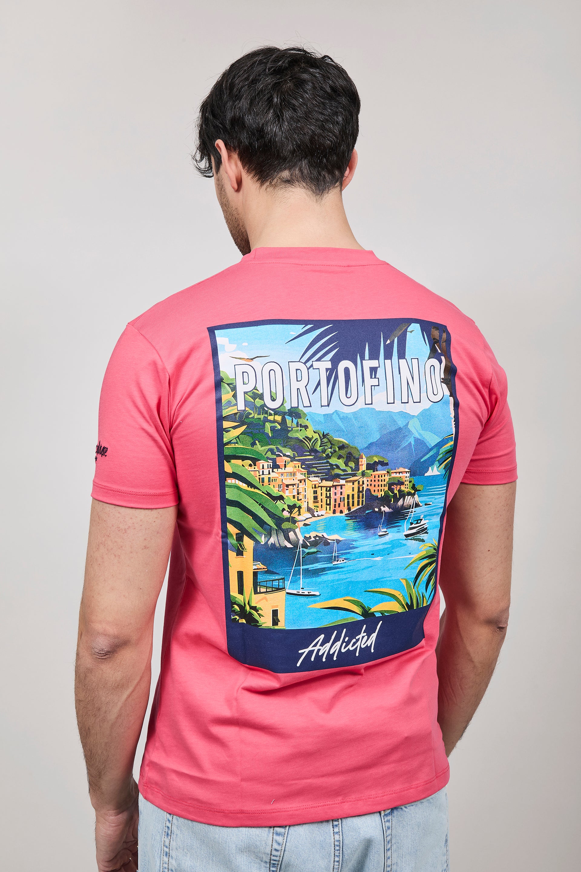 T-shirt Superculture Corallo A1819