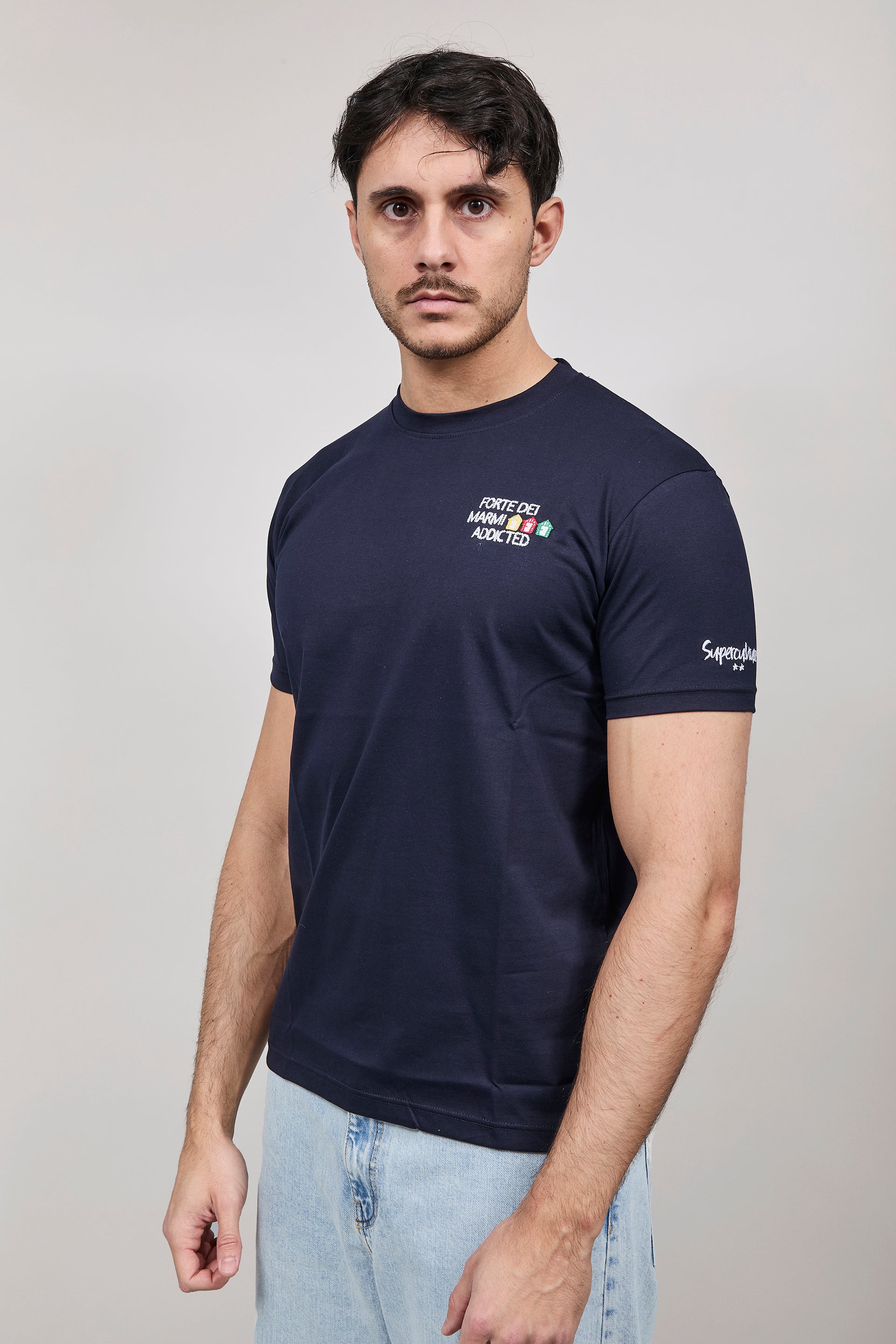 T-shirt Superculture Blu A1929