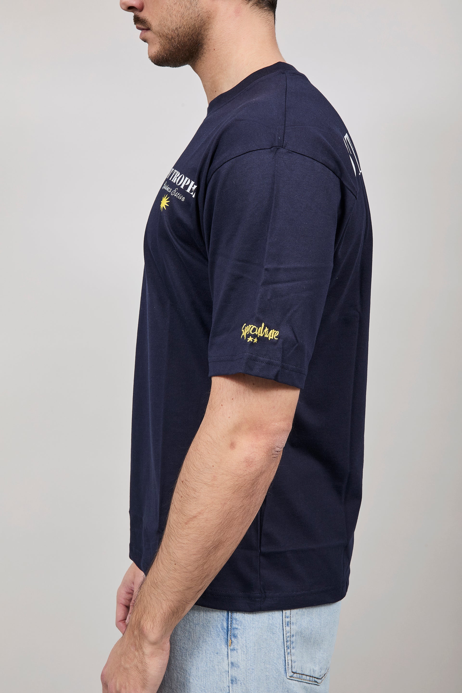 T-shirt Superculture Blu A1961