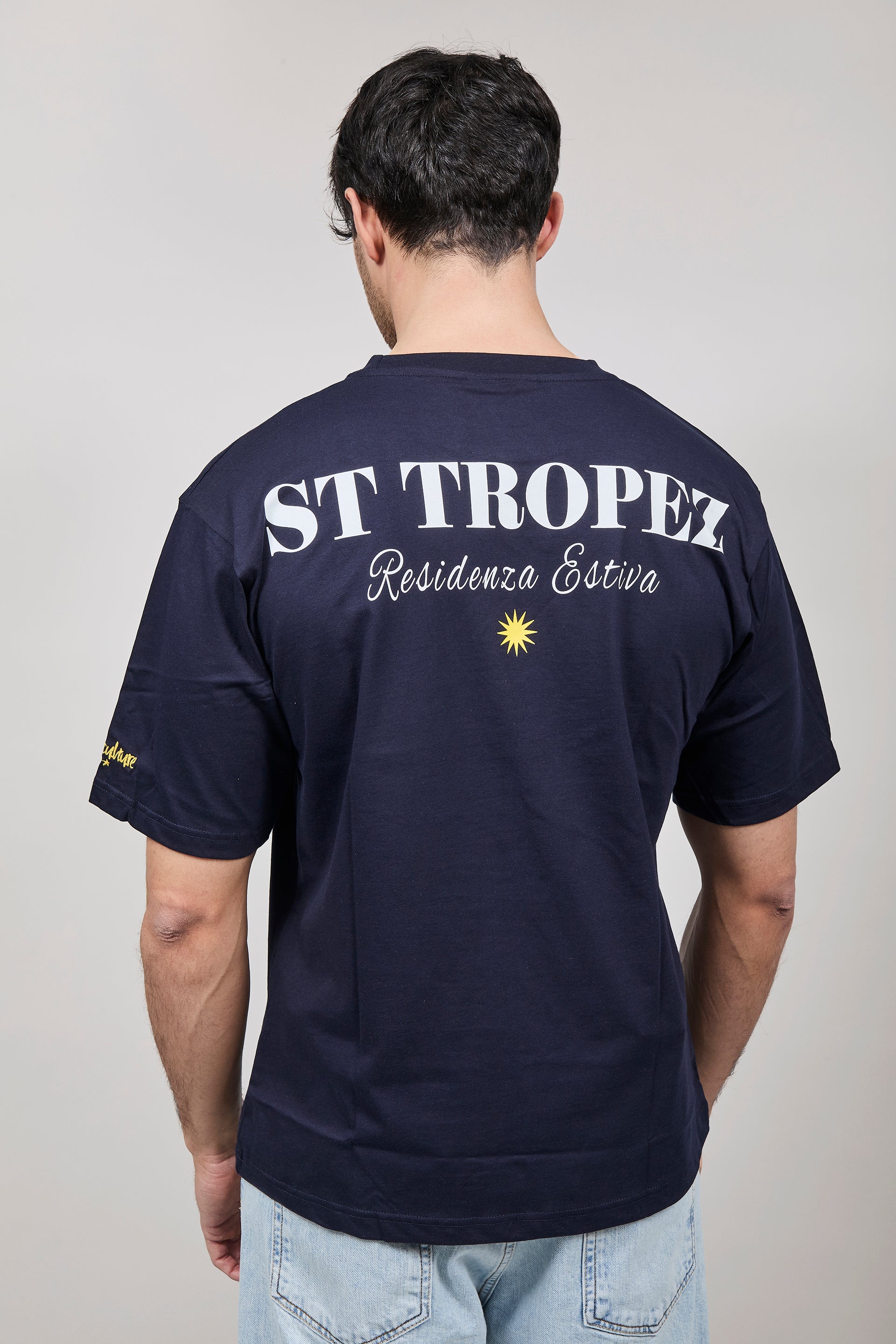 T-shirt Superculture Blu A1961