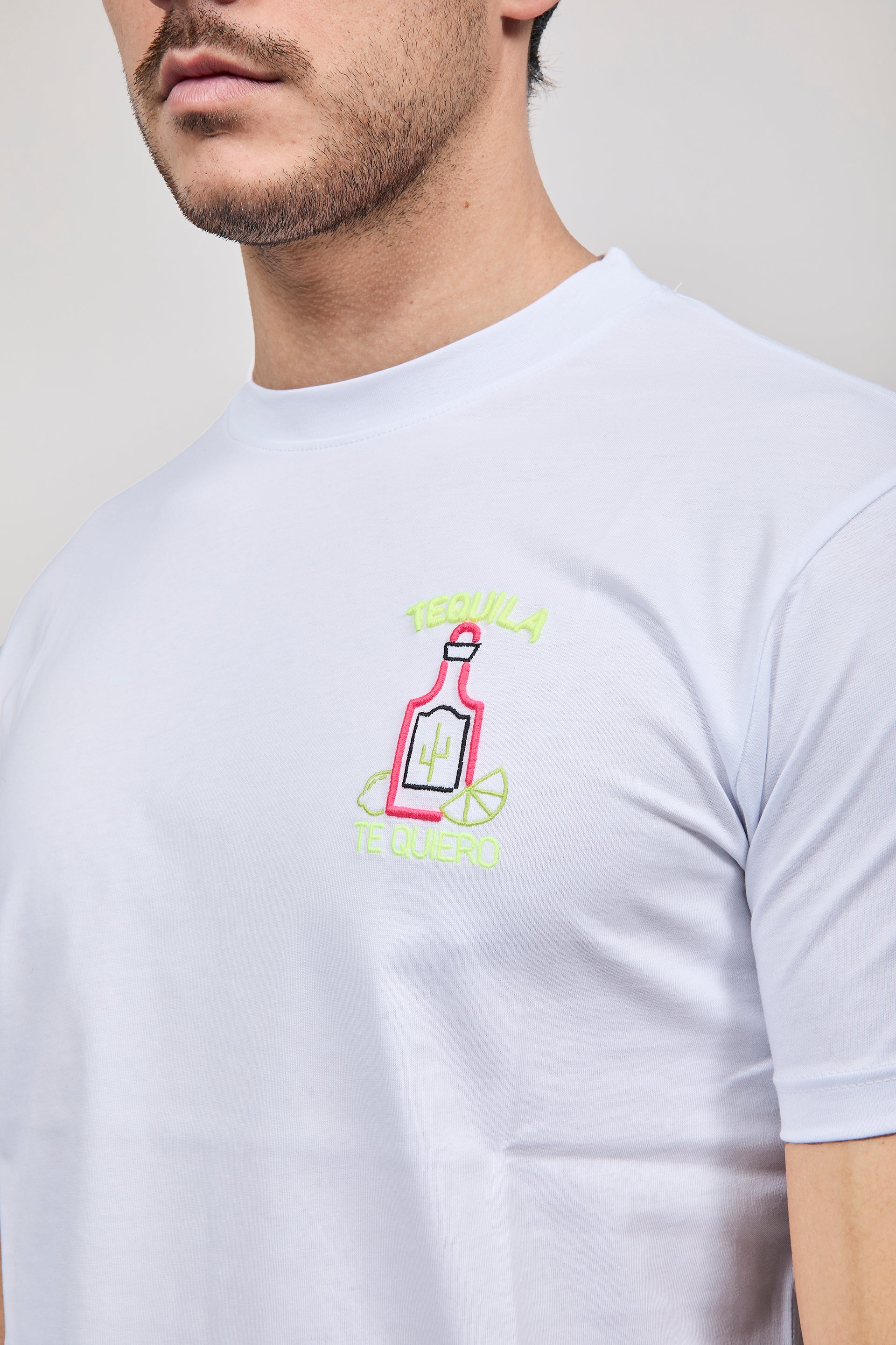 T-shirt Superculture Bianca A1841