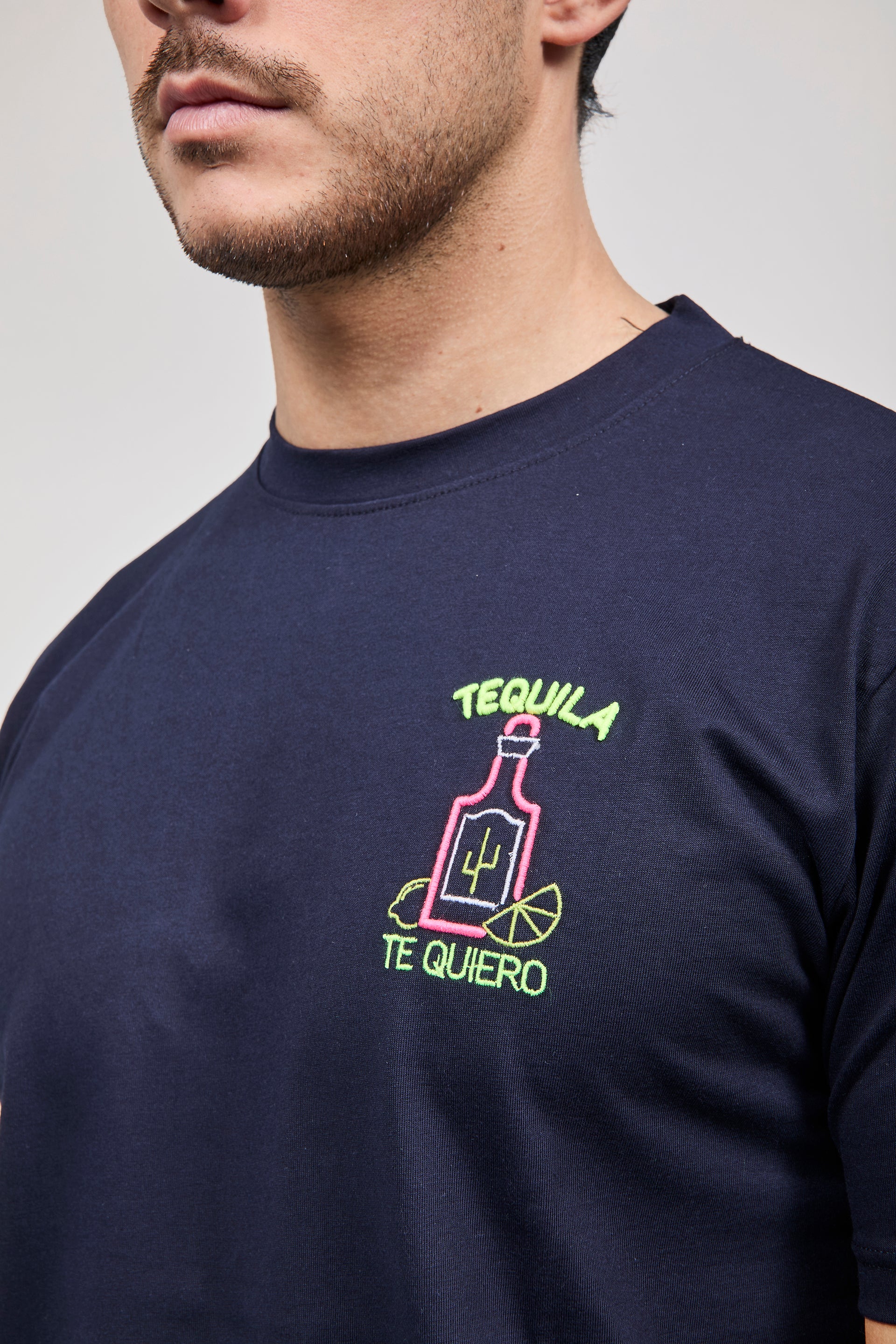 T-shirt Superculture Blu A1841
