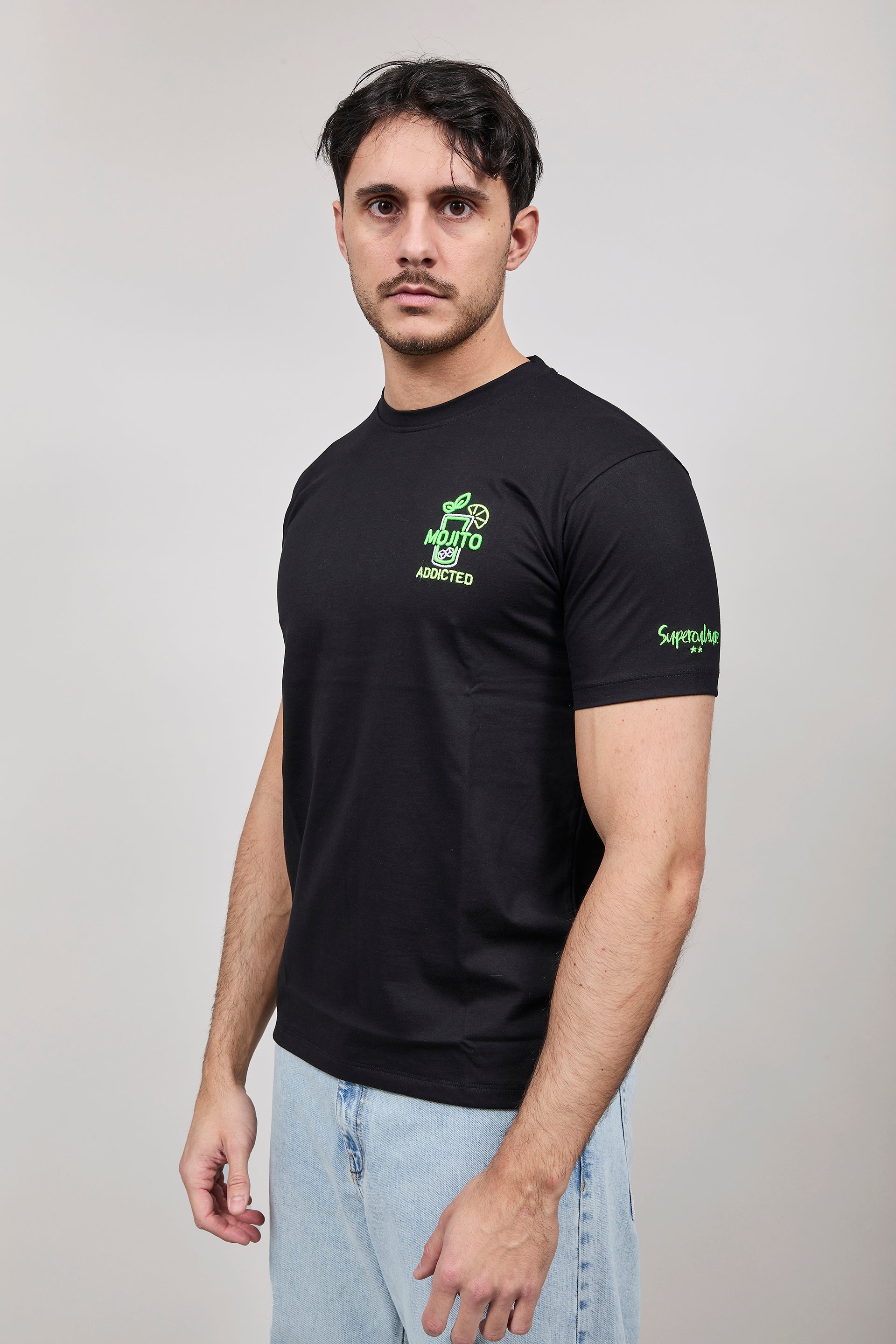 T-shirt Superculture Nero A1843