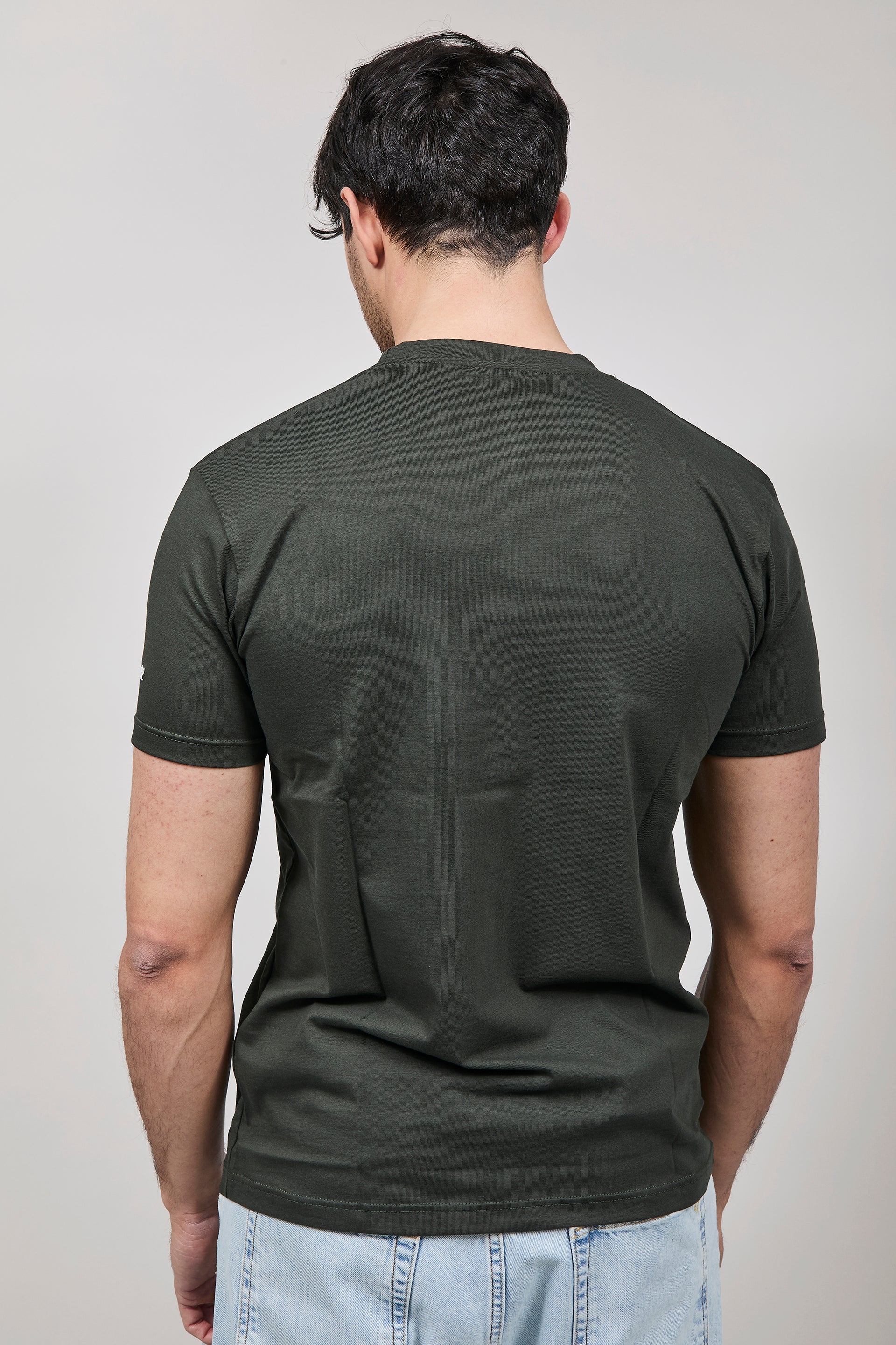 T-shirt Superculture Verde Militare A1833