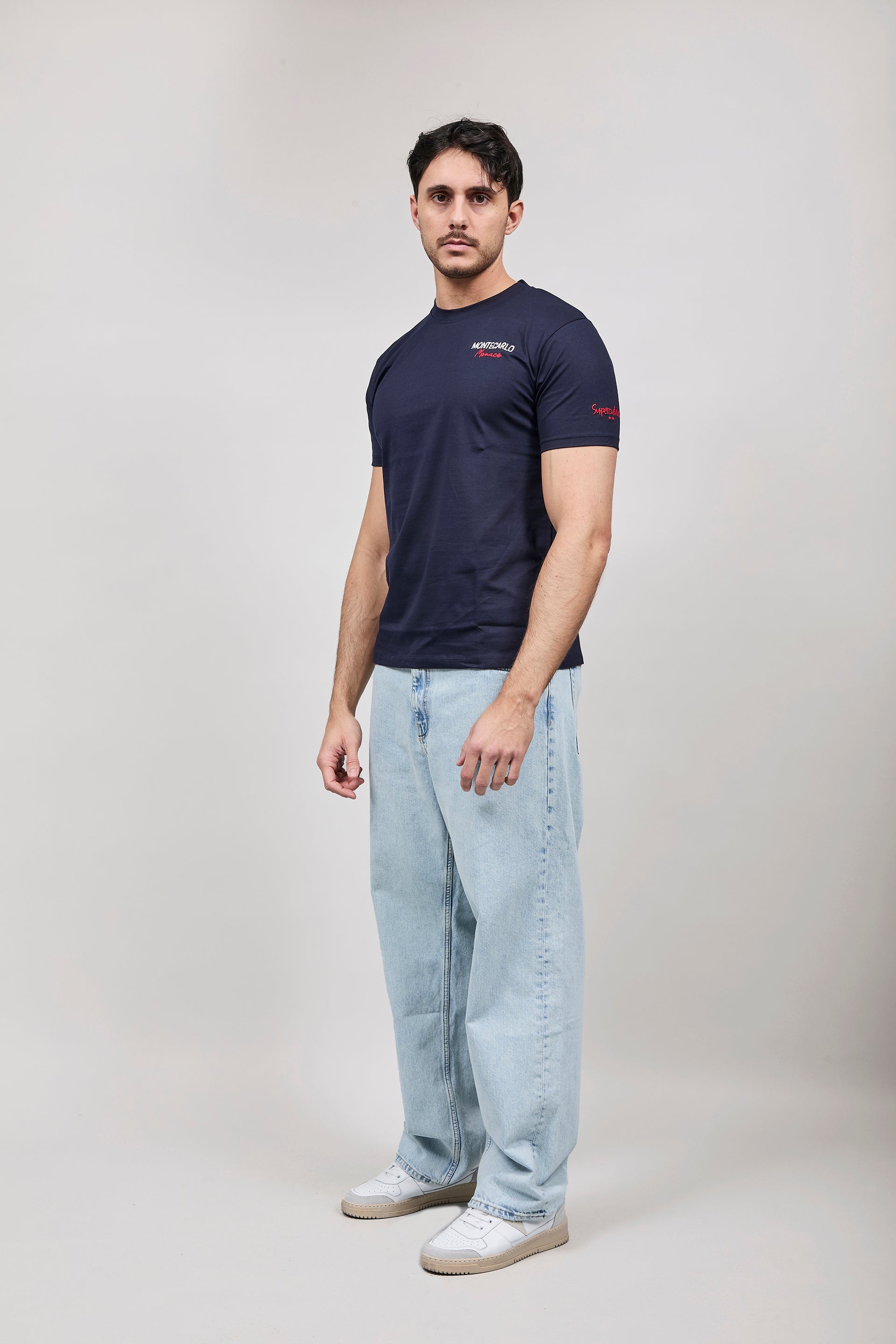 T-shirt Superculture Blu A1815
