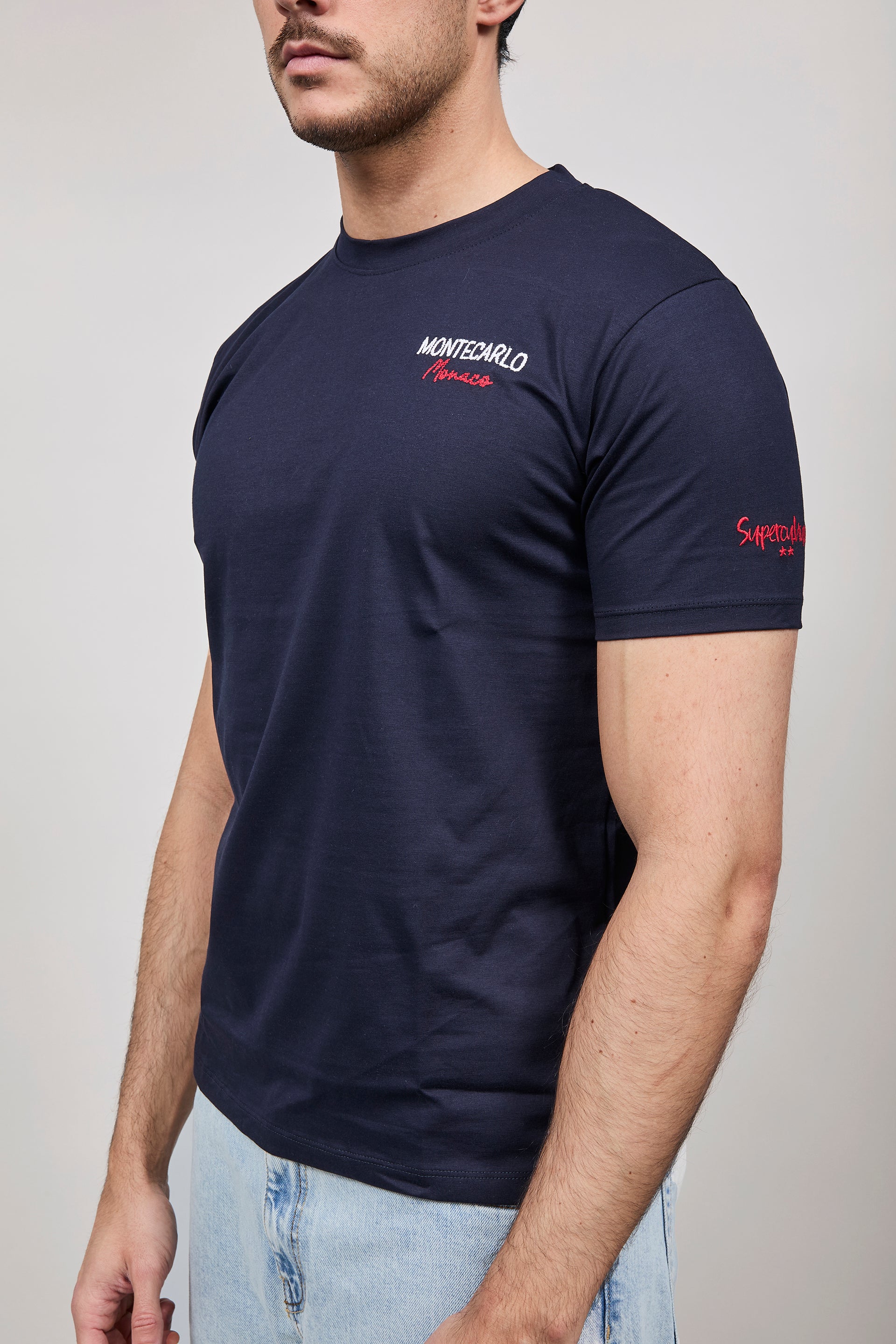 T-shirt Superculture Blu A1815