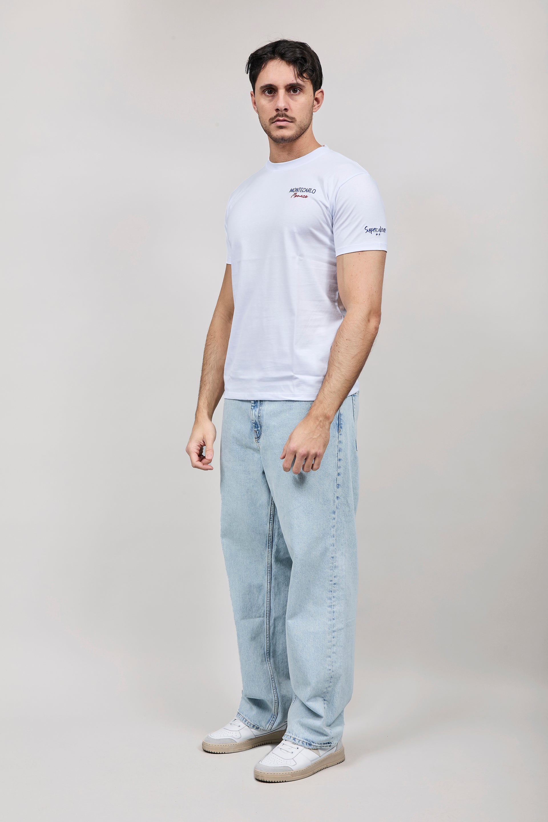 T-shirt Superculture Bianca A1815