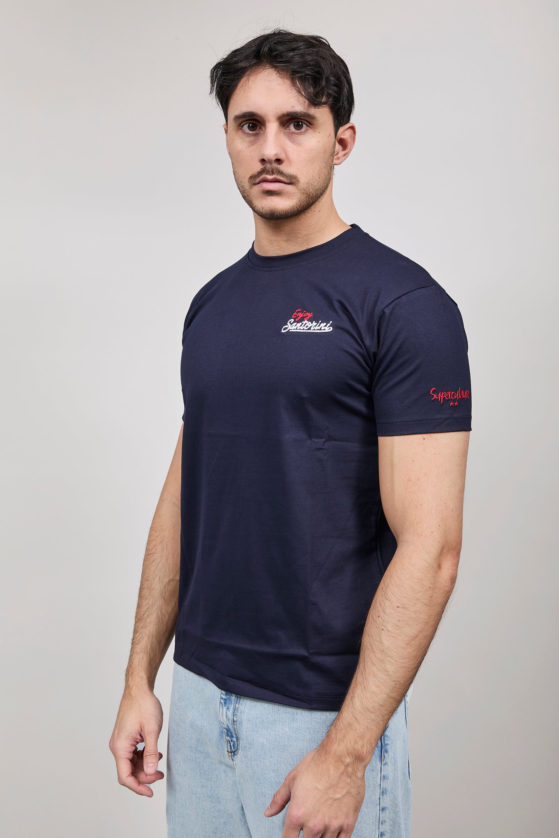 T-shirt Superculture Blu A1831