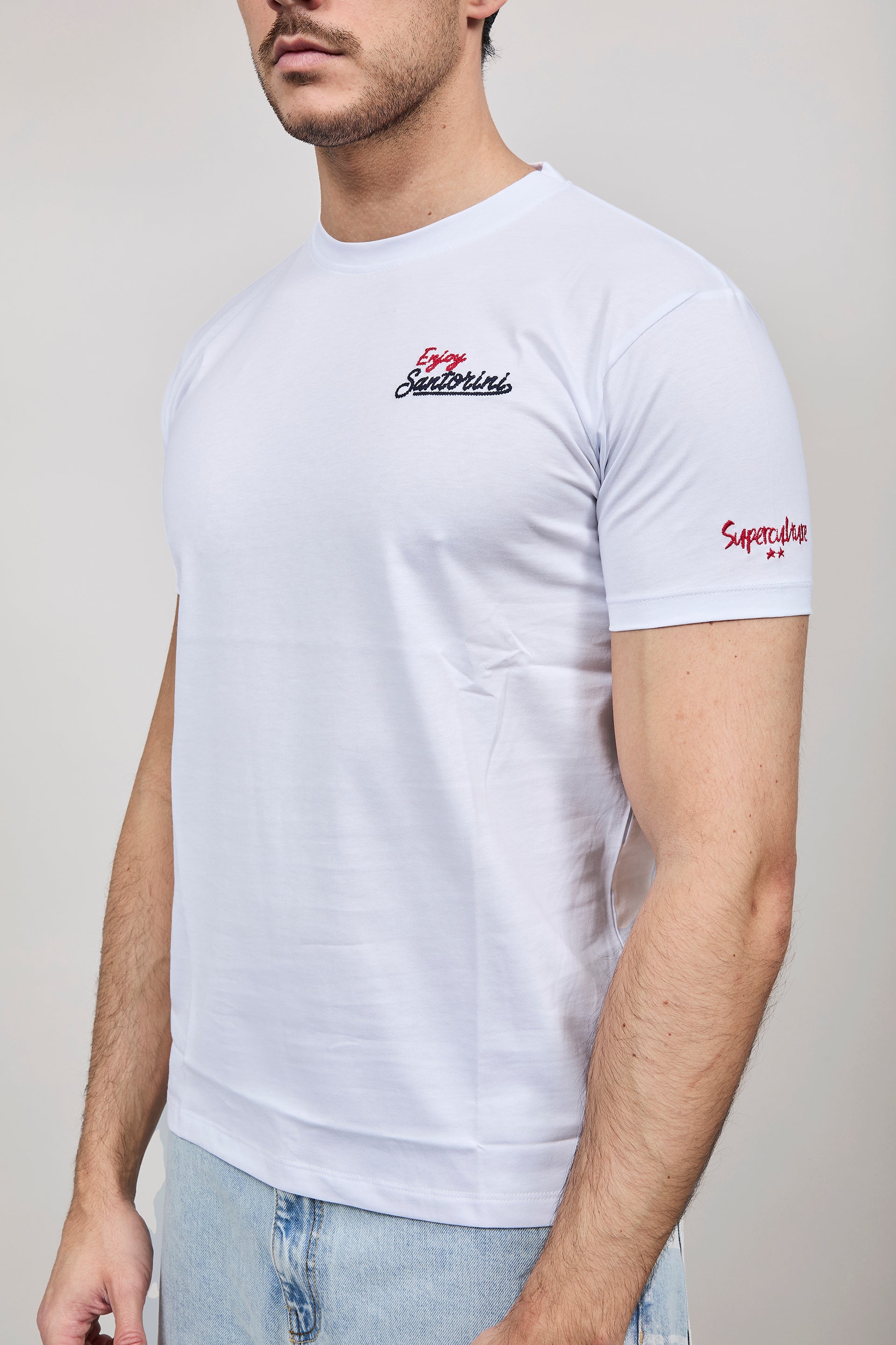 T-shirt Superculture Bianca A1831