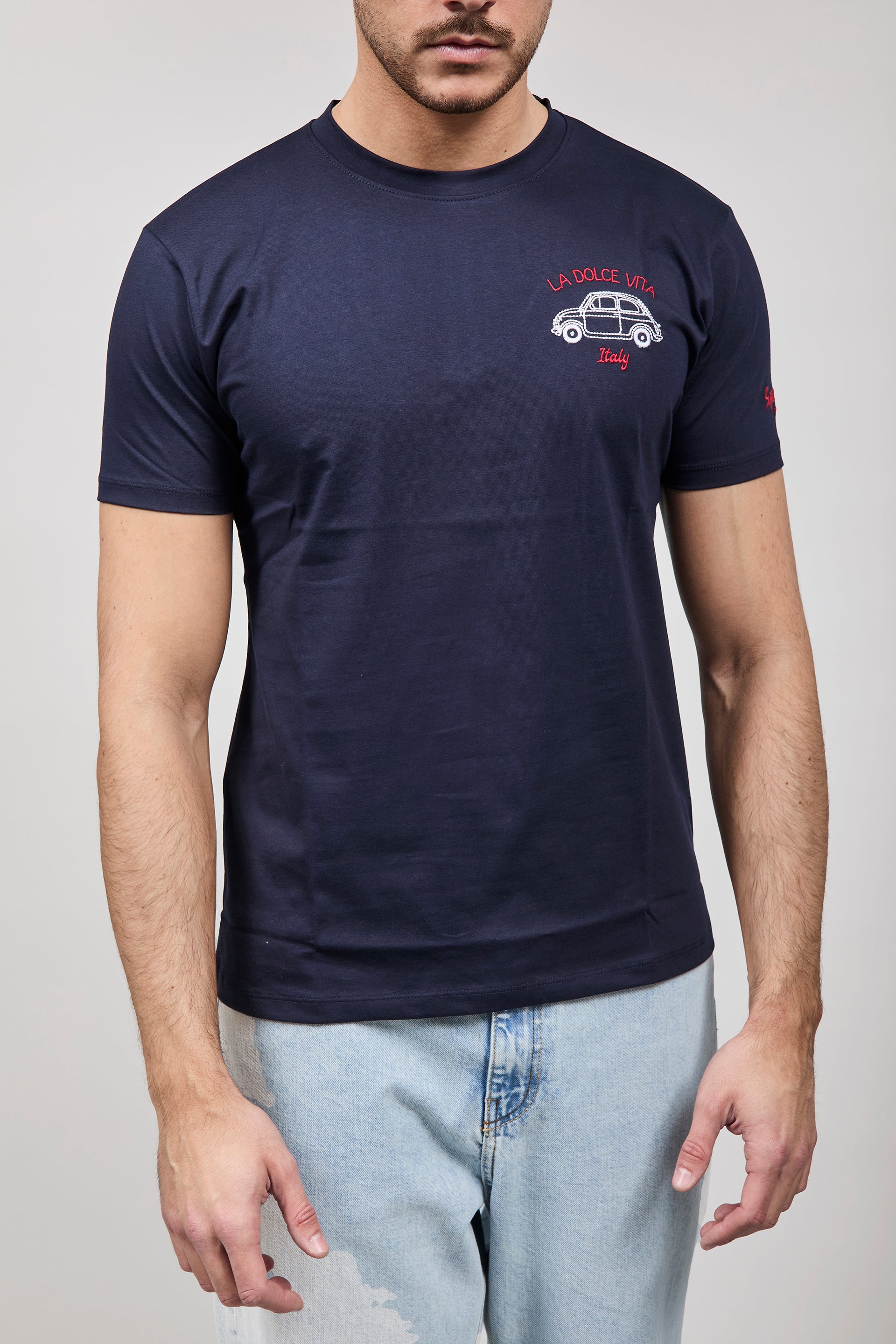 T-shirt Superculture Blu A1877