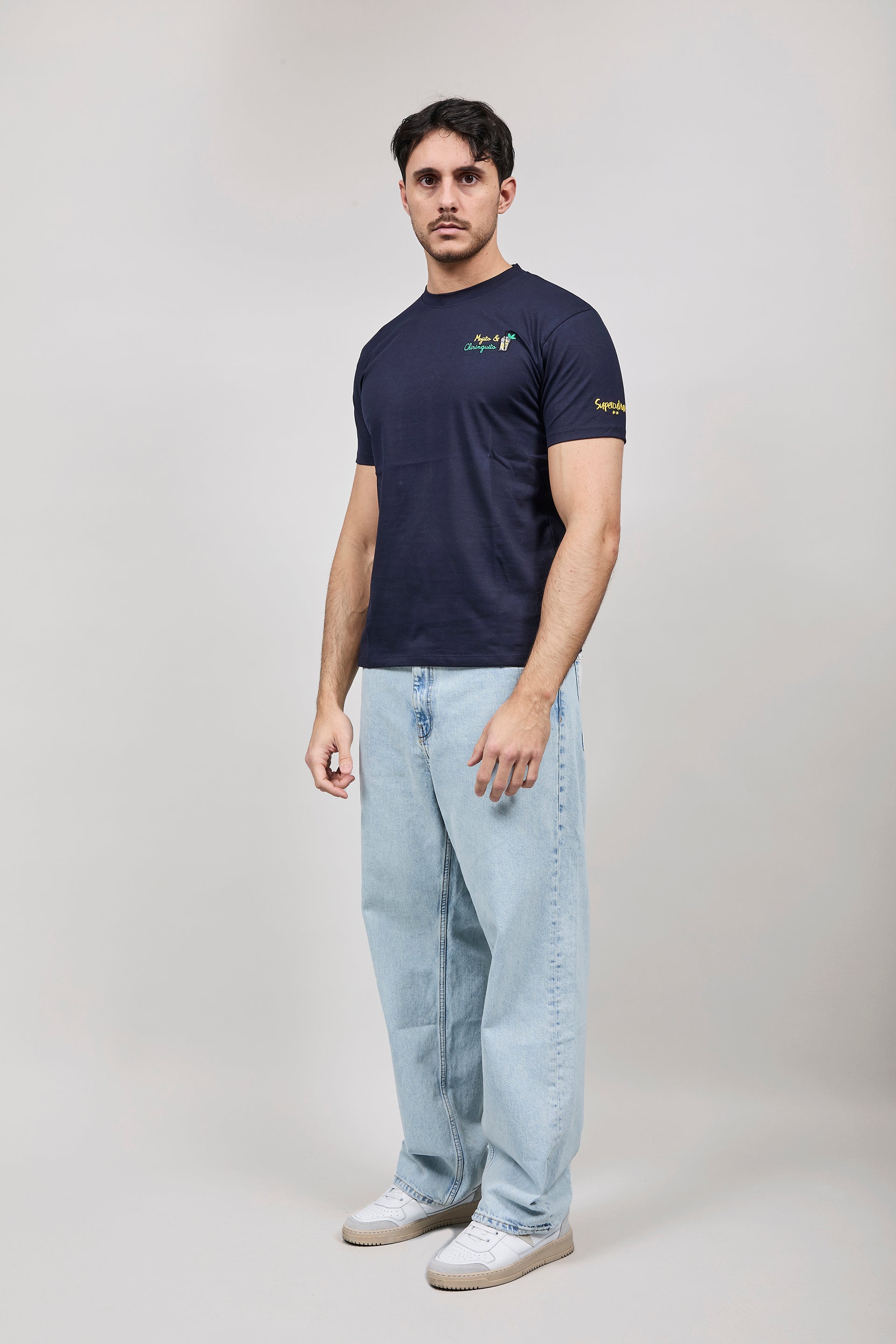 T-shirt Superculture Blu A1873
