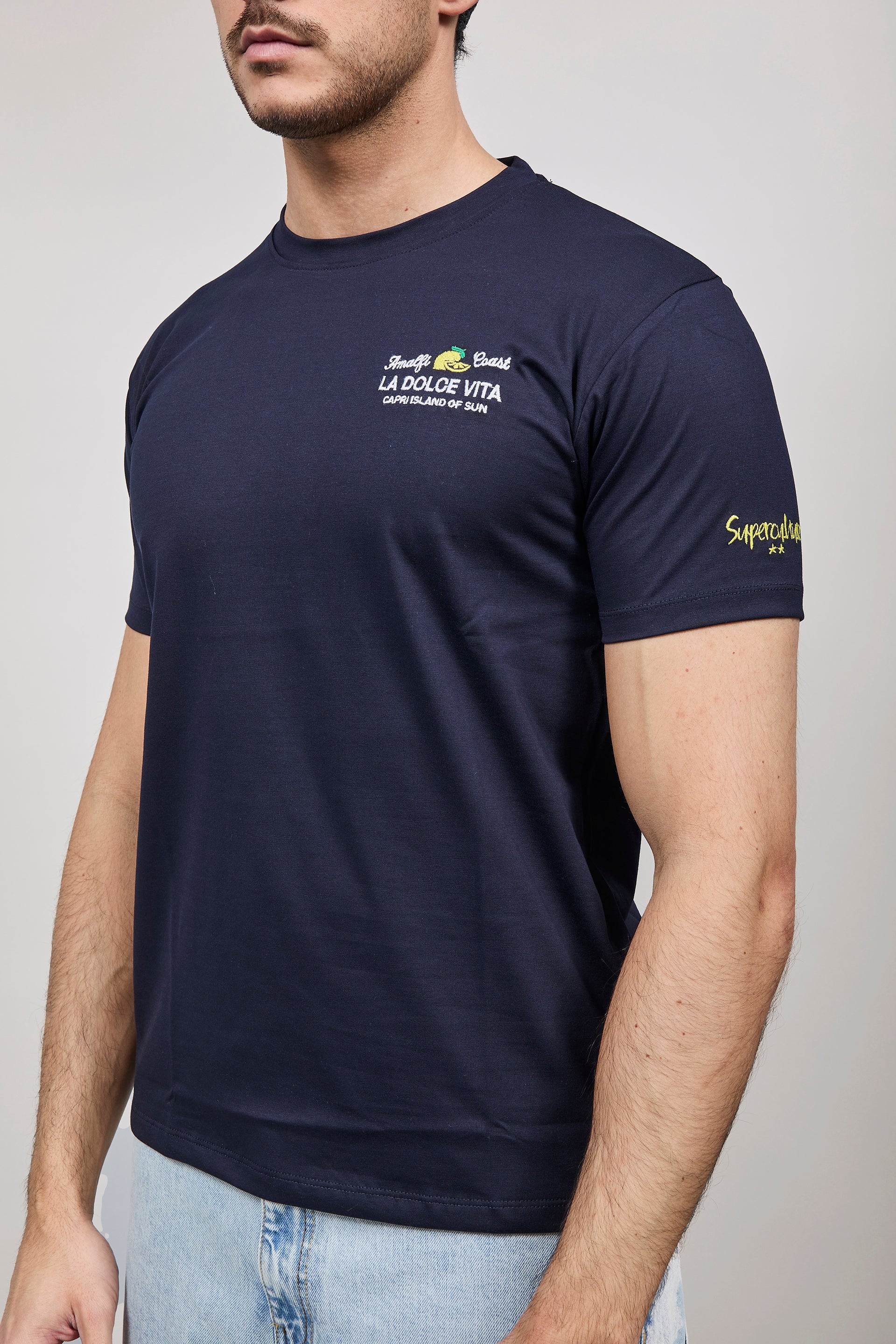T-shirt Superculture Blu A1849