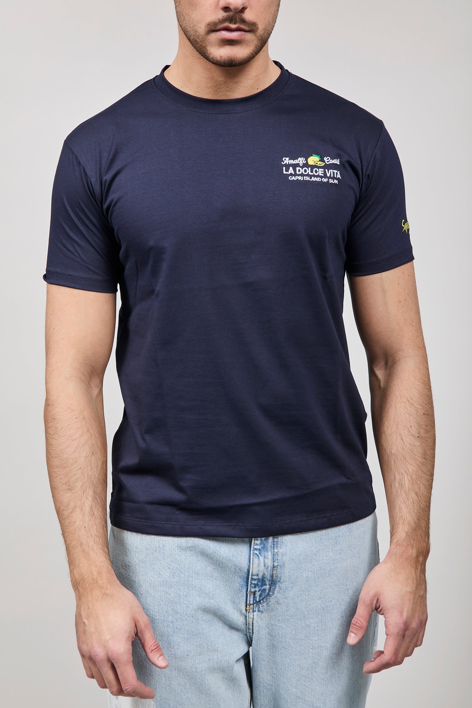 T-shirt Superculture Blu A1849