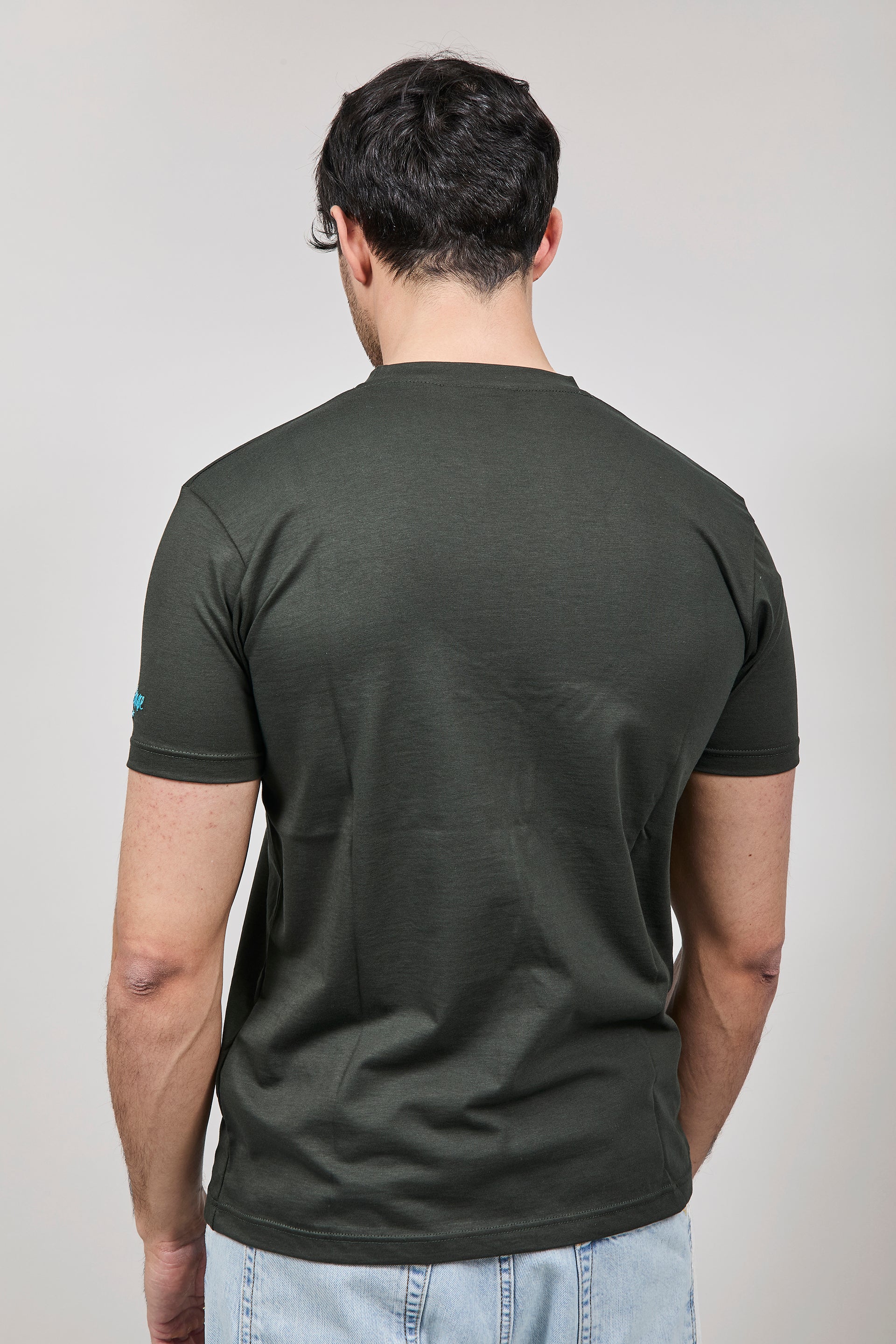 T-shirt Superculture Verde Militare A1839