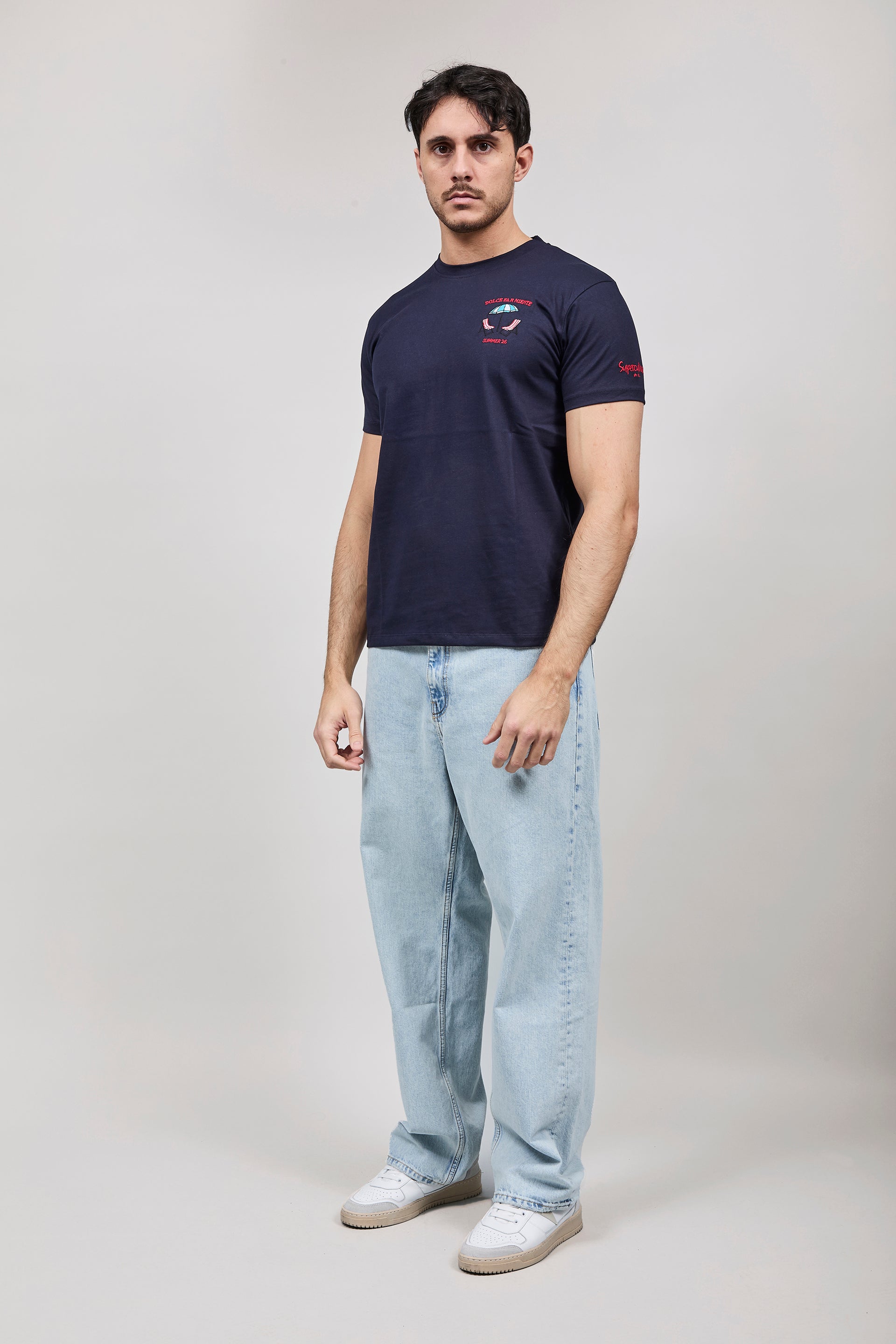 T-shirt Superculture Blu A1823