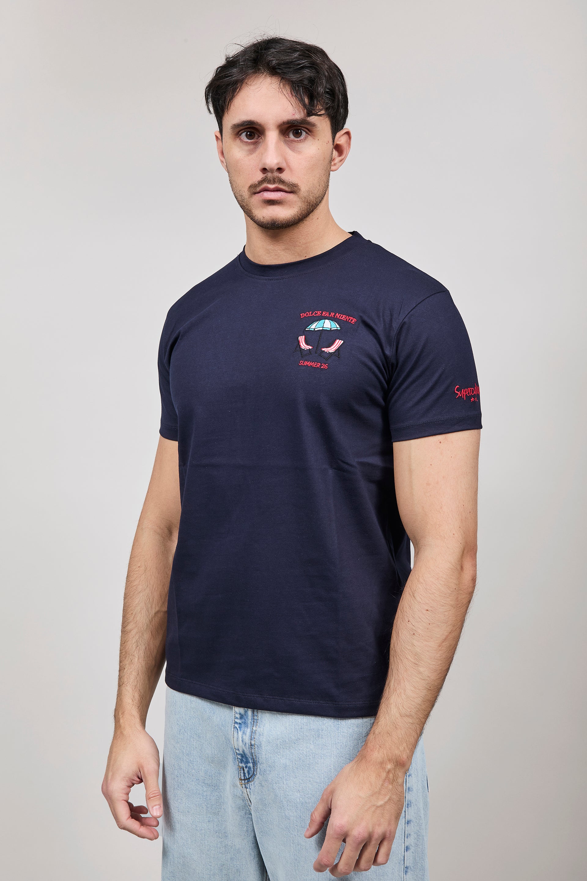 T-shirt Superculture Blu A1823
