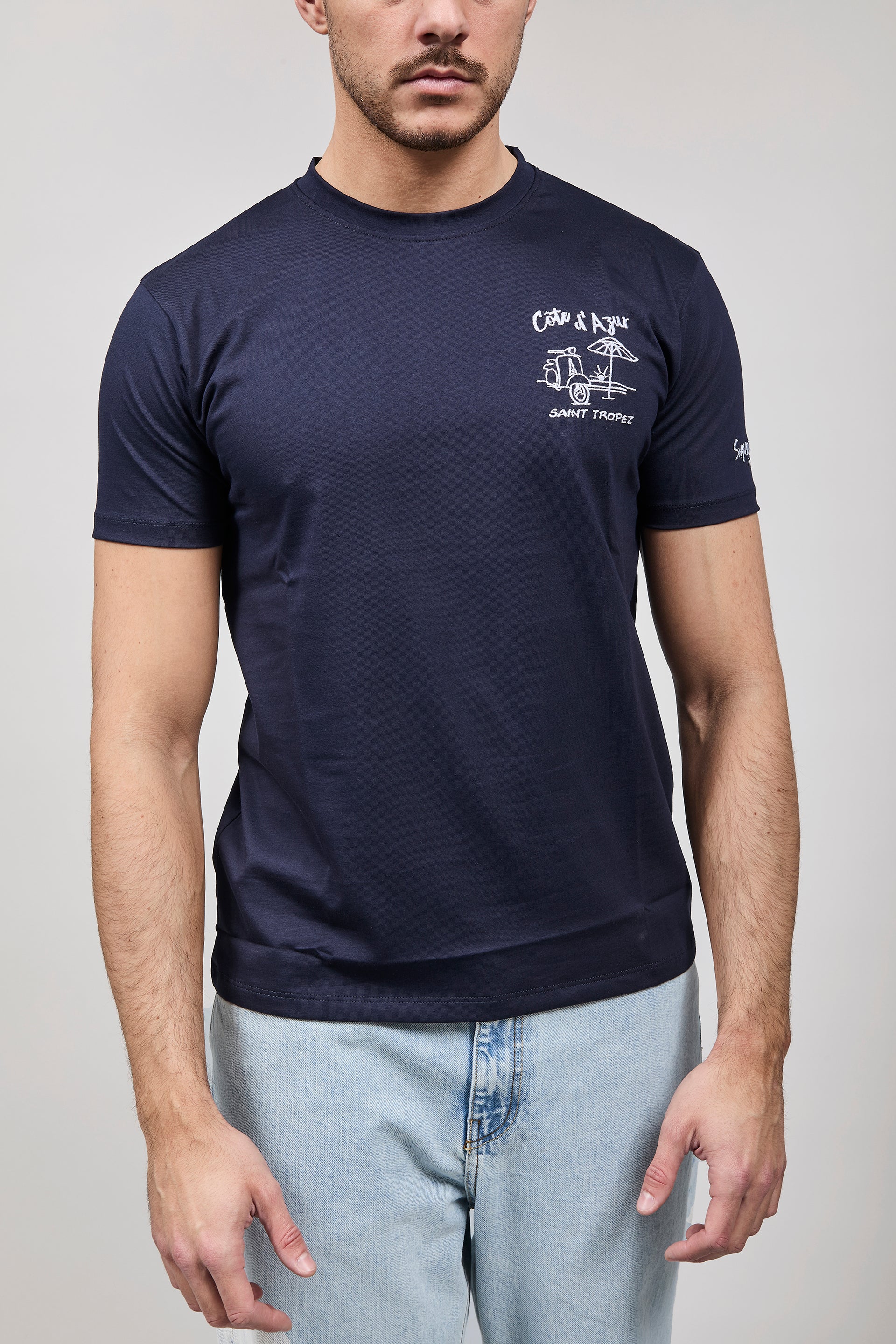 T-shirt Superculture Blu A1825