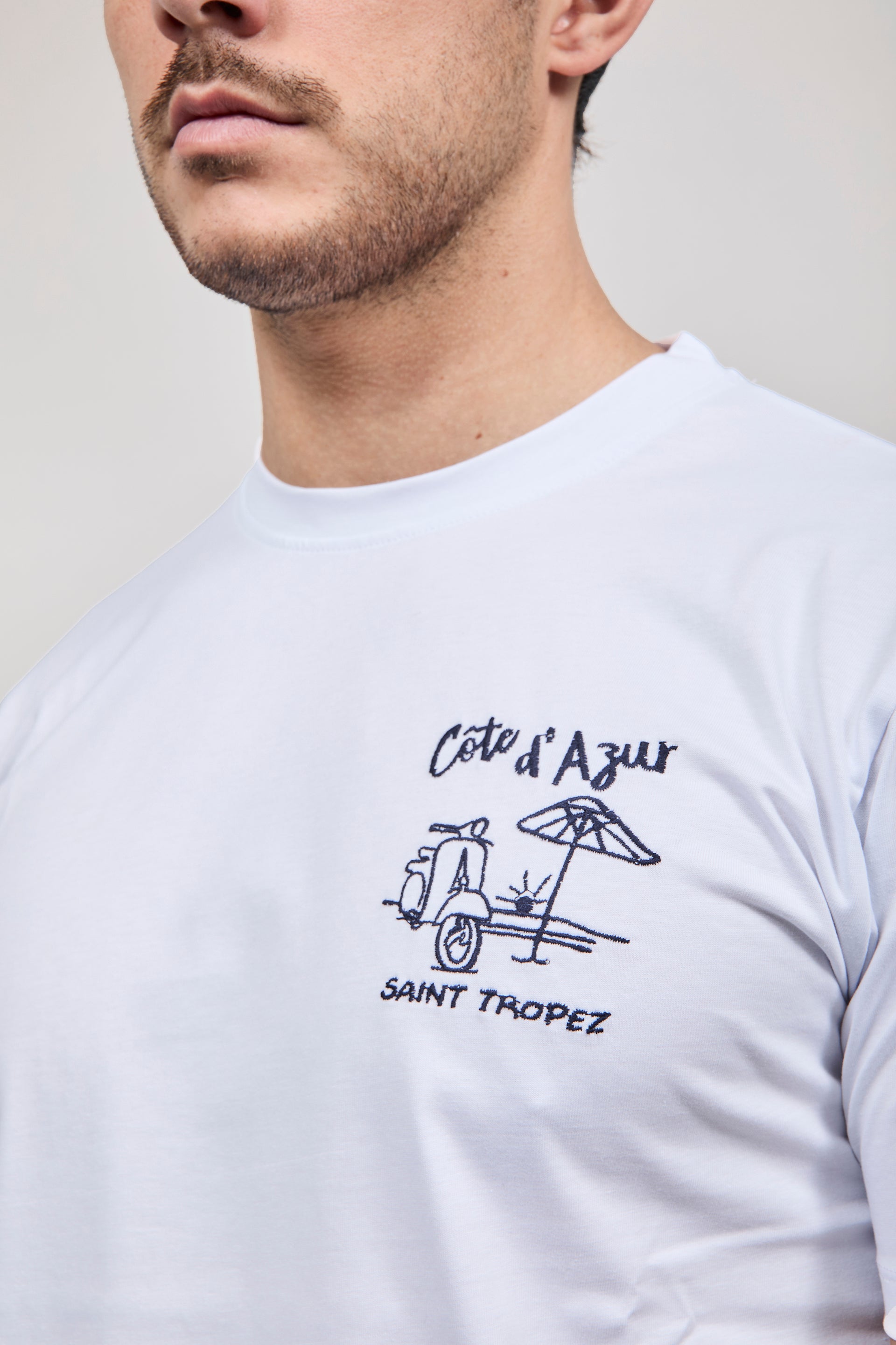 T-shirt Superculture Bianca A1825