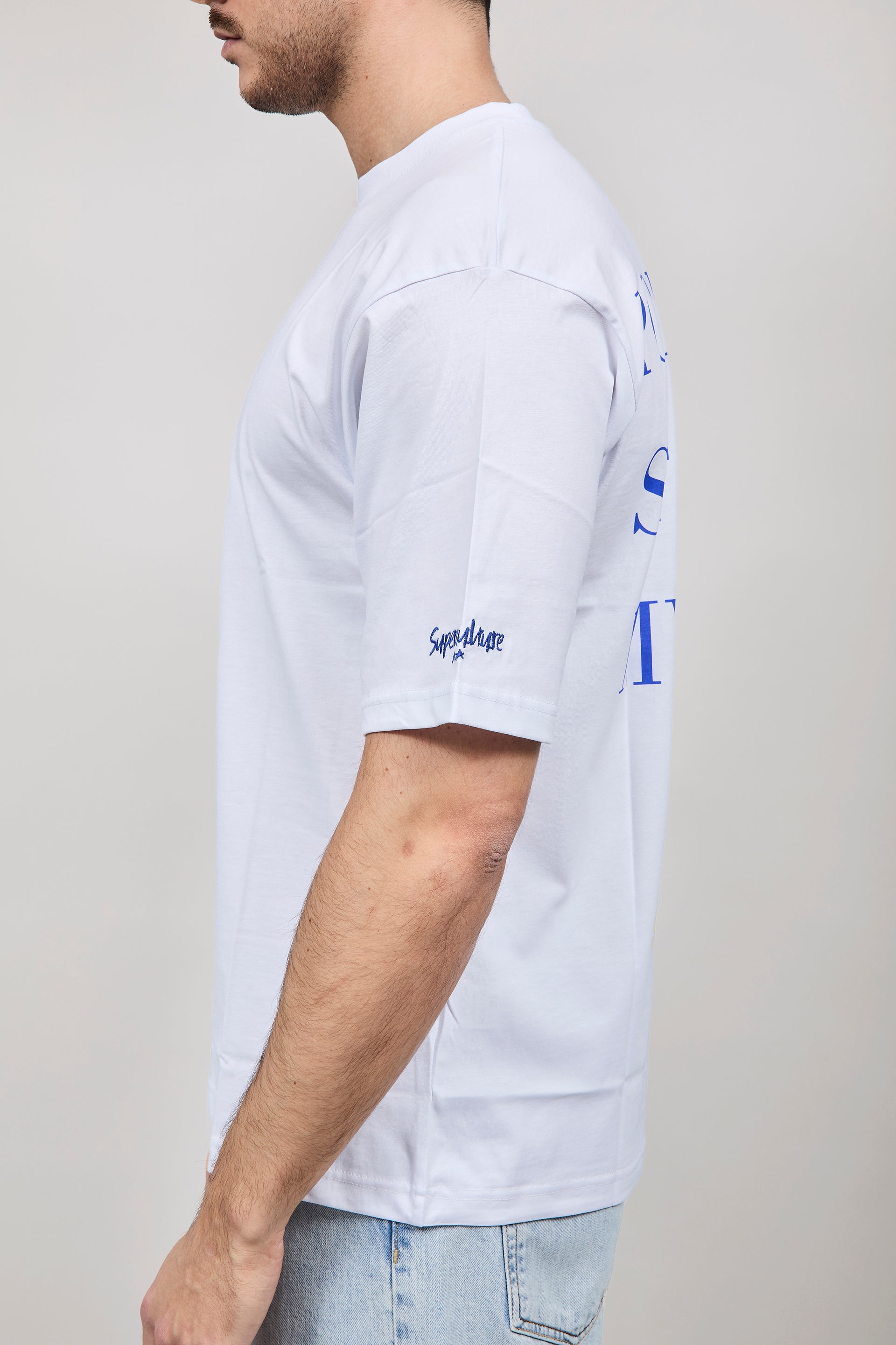 T-shirt Superculture Bianca A1955
