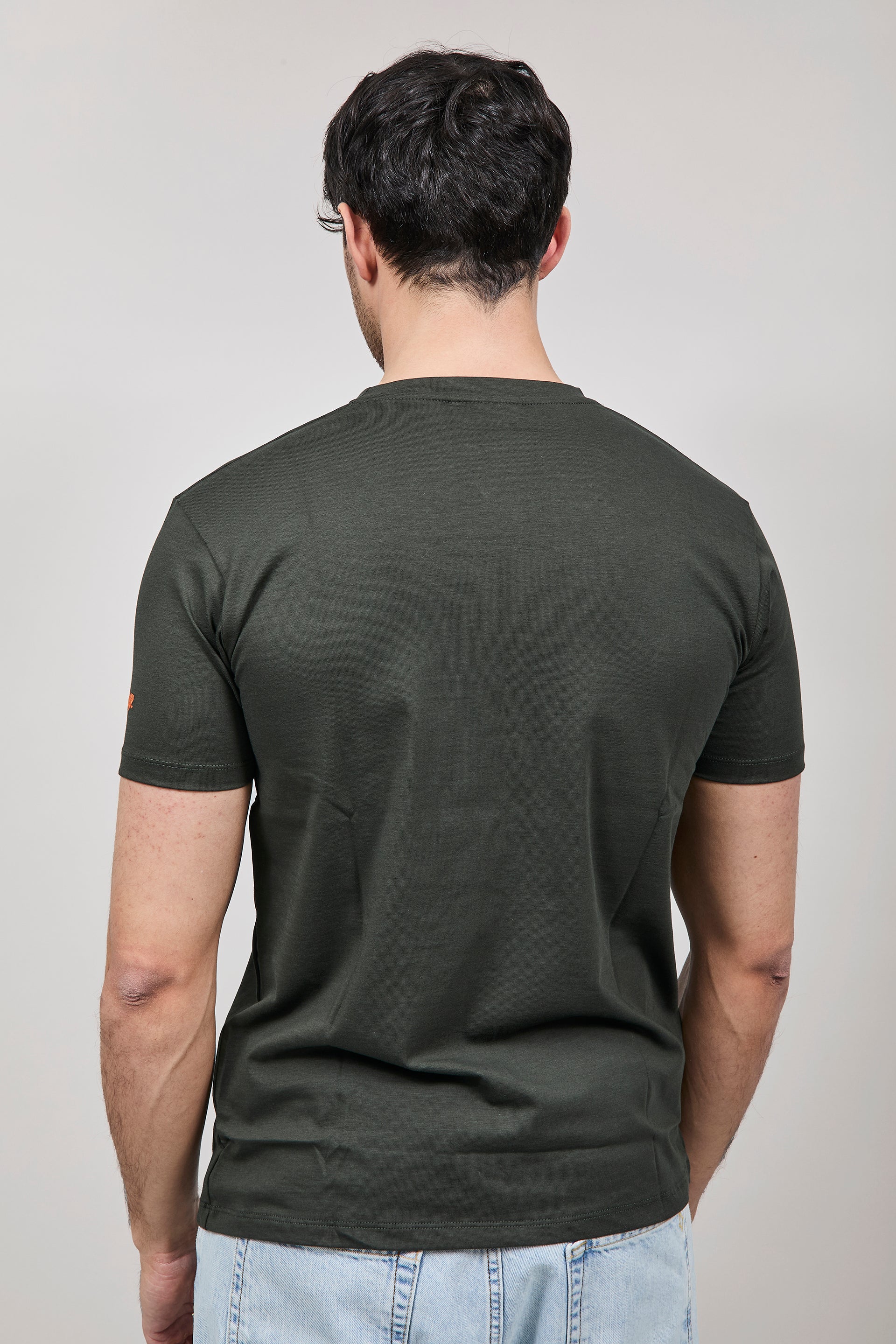 T-shirt Superculture Verde Militare A1907