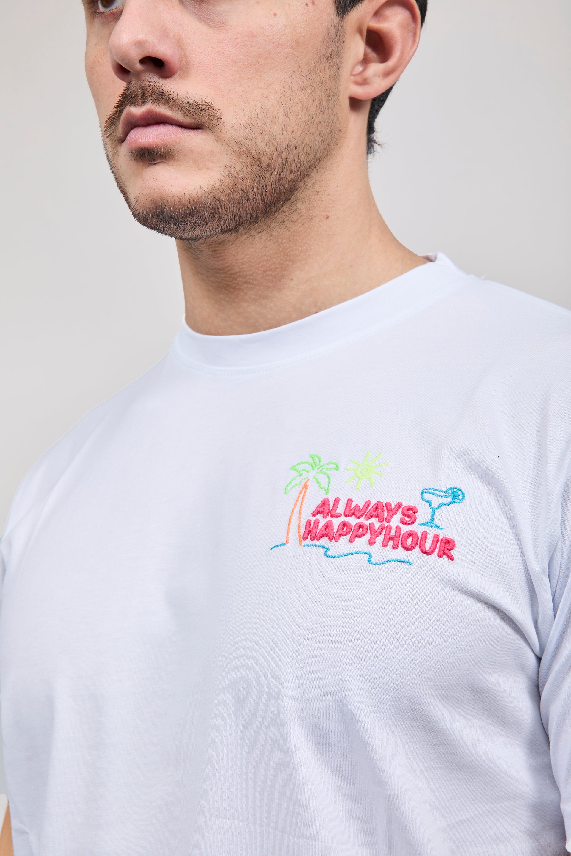 T-shirt Superculture Bianca A1845