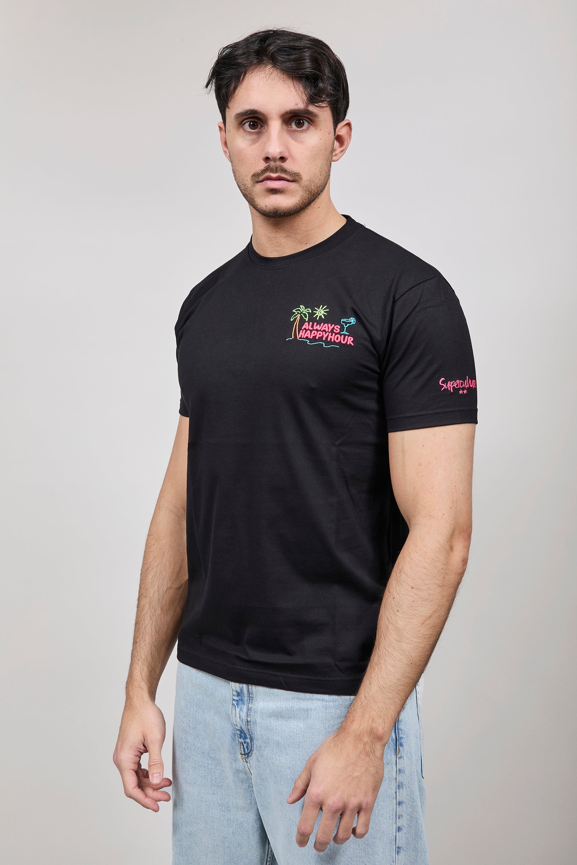 T-shirt Superculture Nera A1845