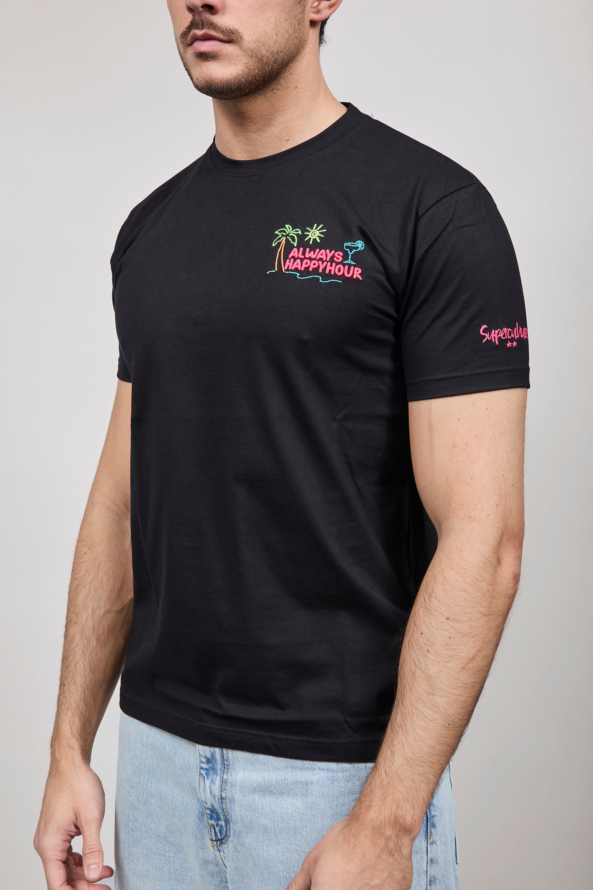 T-shirt Superculture Nera A1845